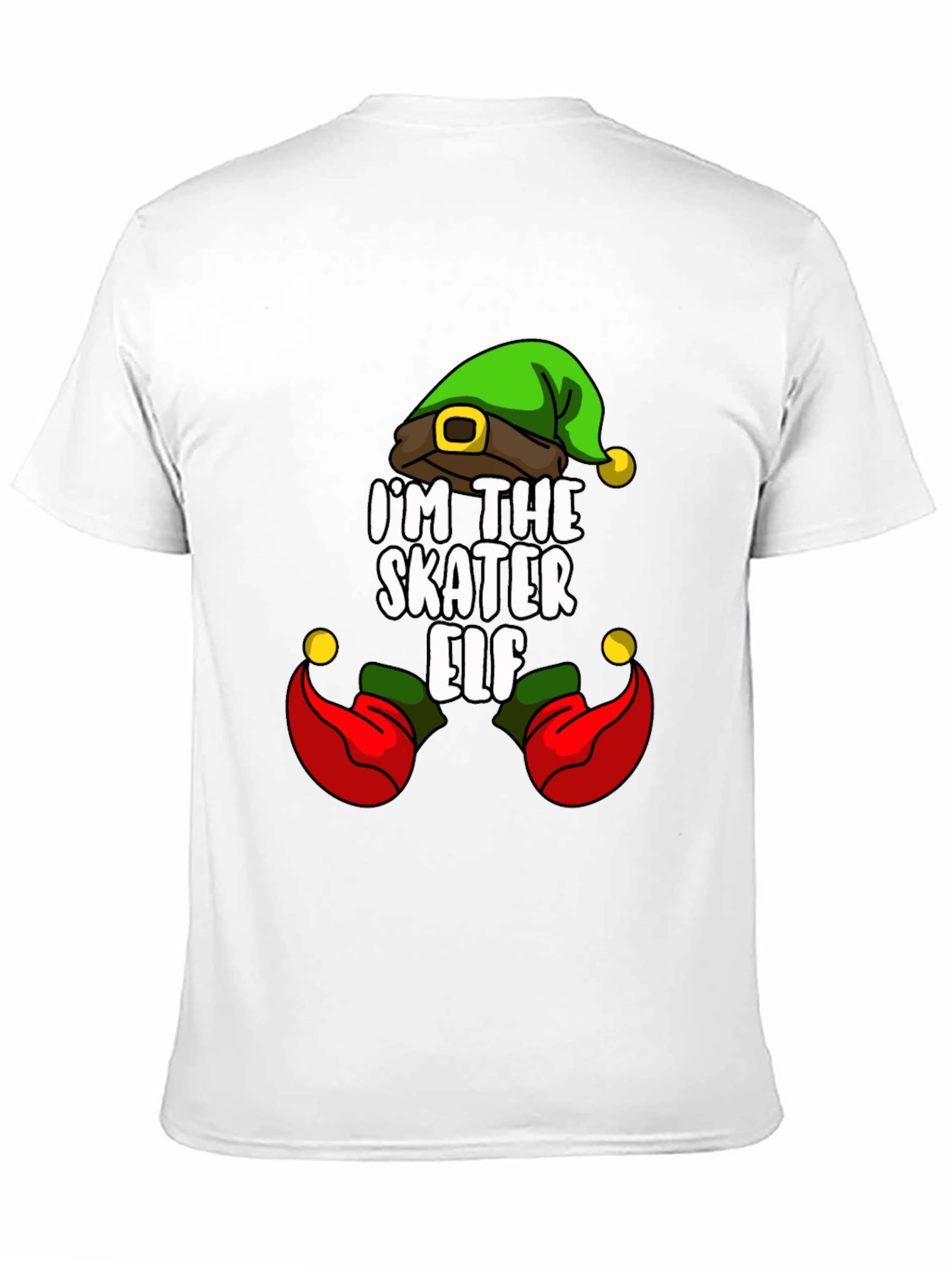 Im The Skater Elf Christmas T-Shirt