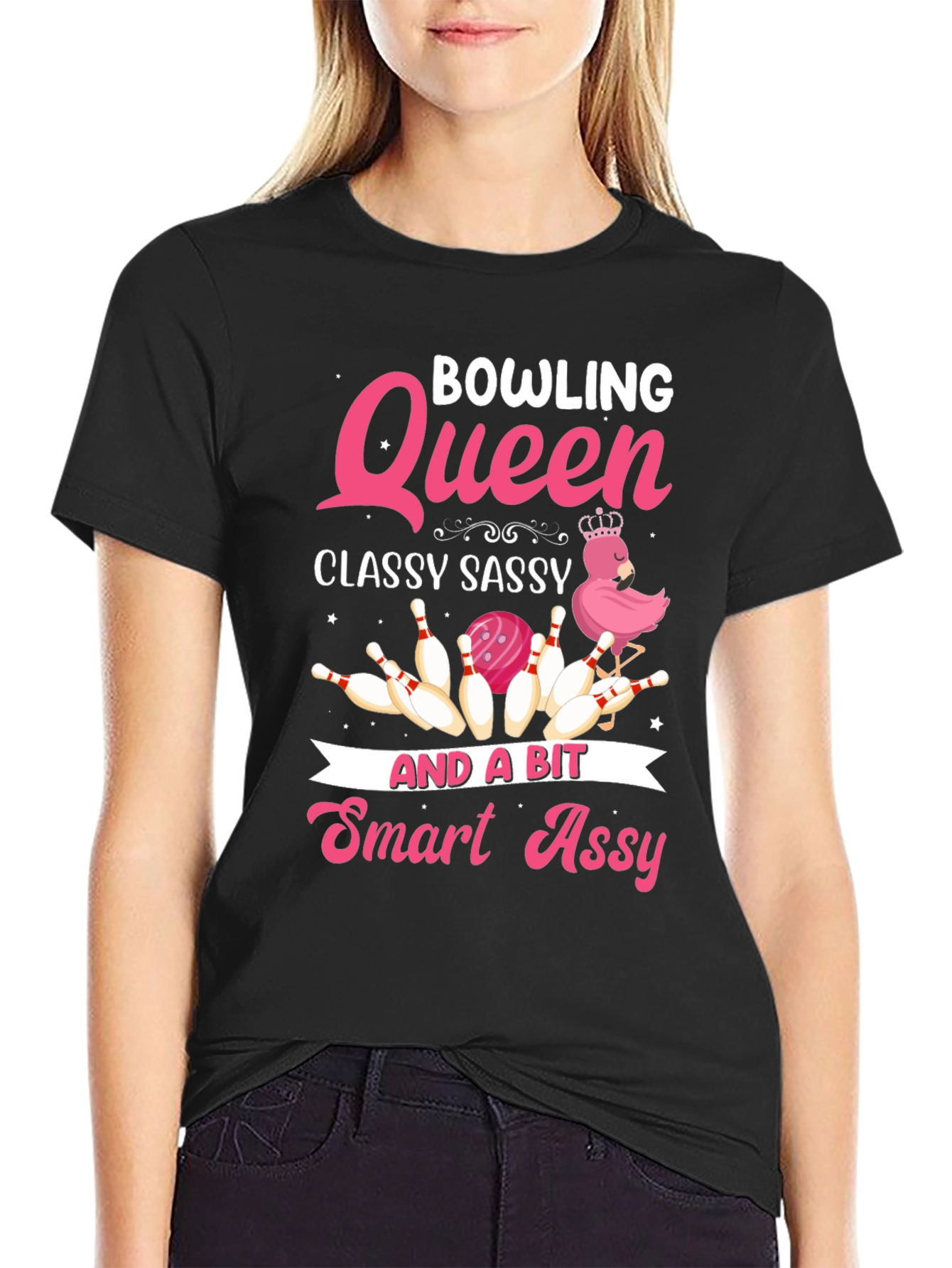 Bowling Queen Graphic Tee