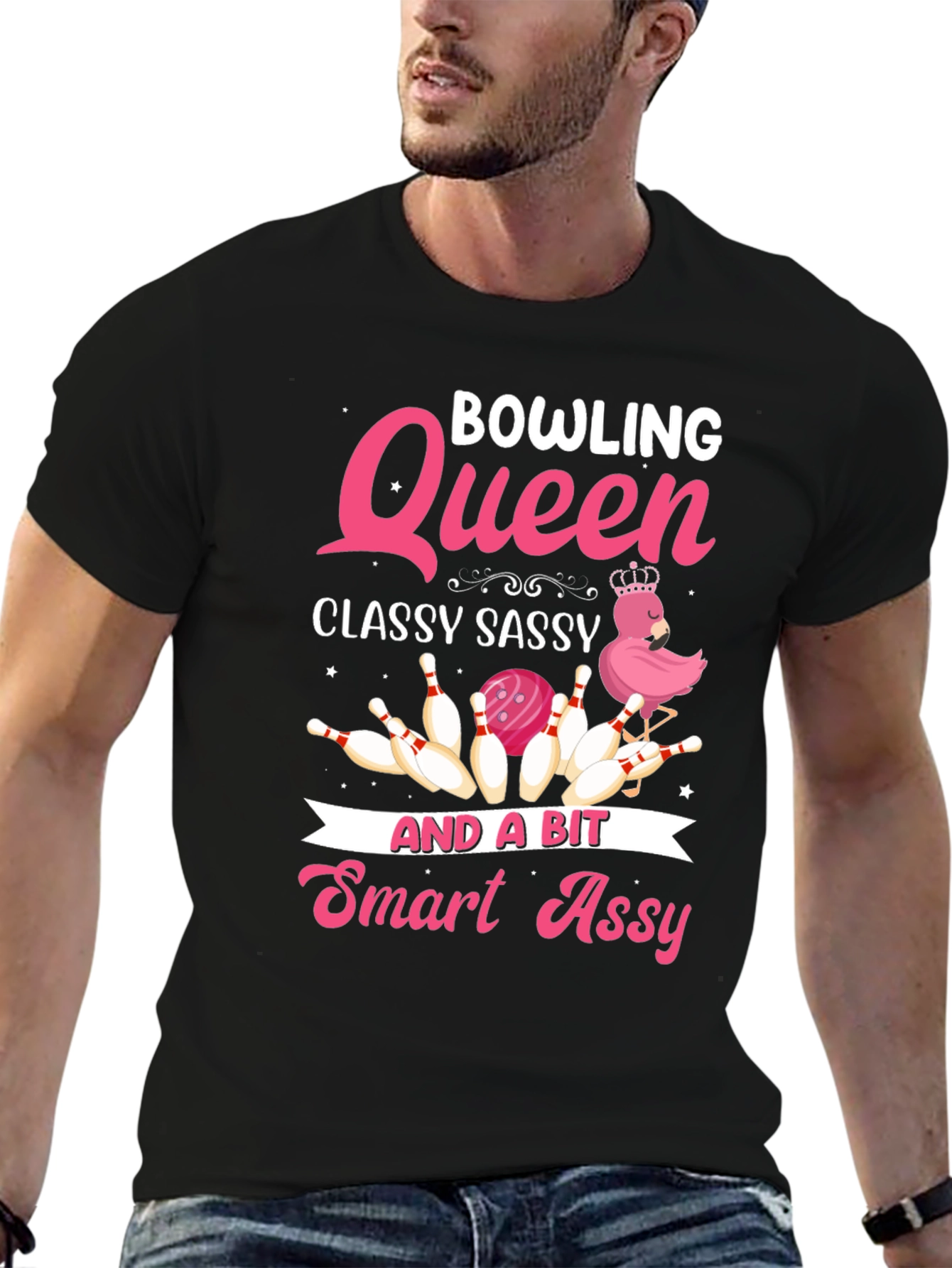 Bowling Queen Graphic Tee