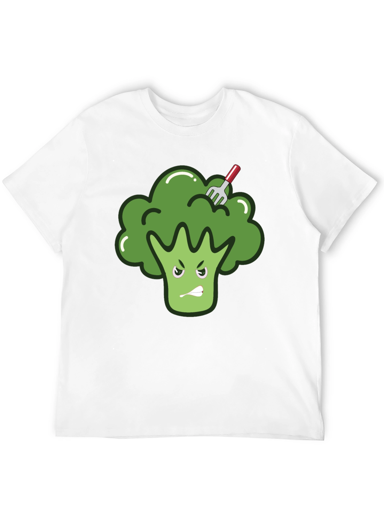 Funny Broccoli T-Shirt - Vegetarian Vegan Tee