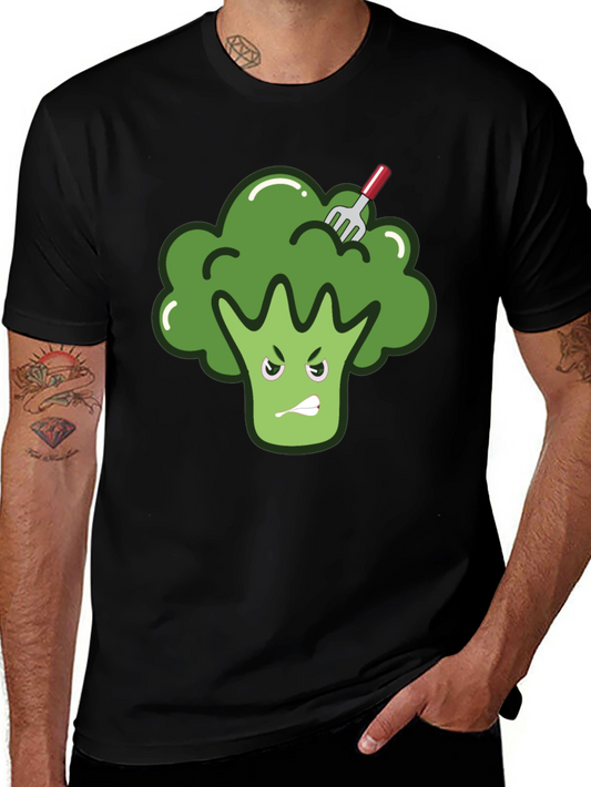 Funny Broccoli T-Shirt - Vegetarian Vegan Tee
