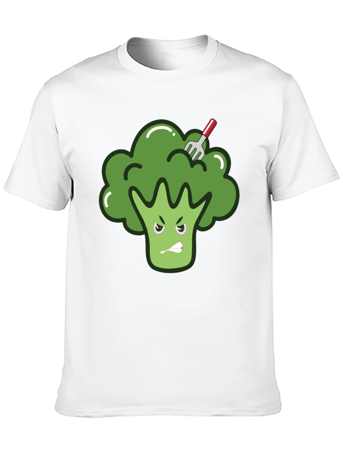 Funny Broccoli T-Shirt - Vegetarian Vegan Tee