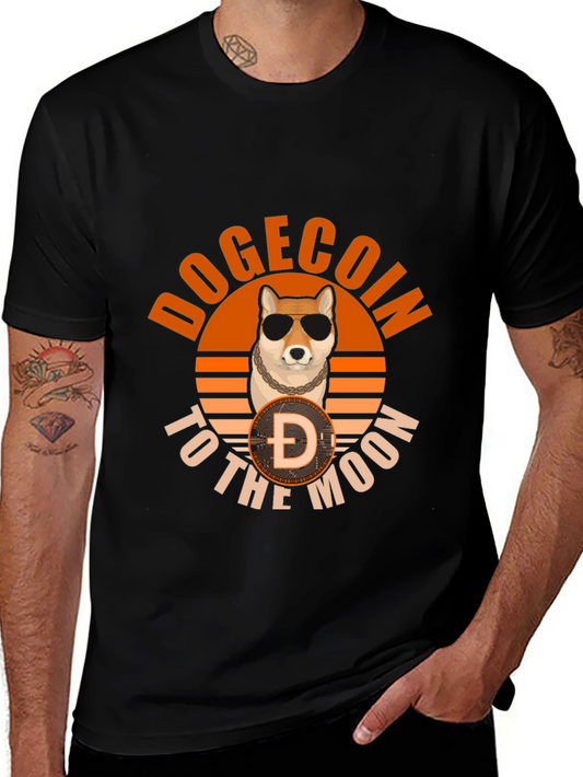 Dogecoin to the Moon T-Shirt