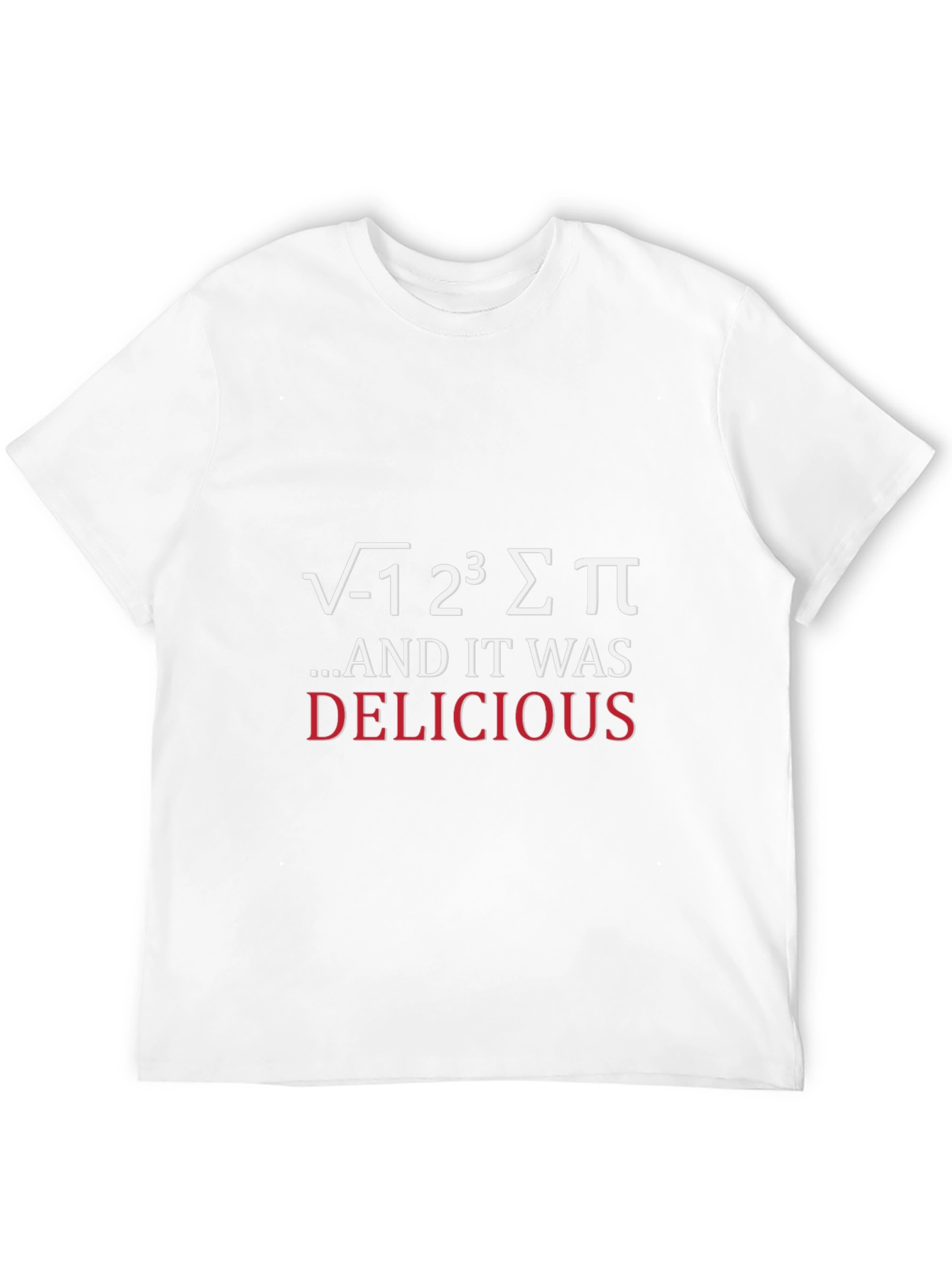 Math Humor T-Shirt - Delicious Equation Fun
