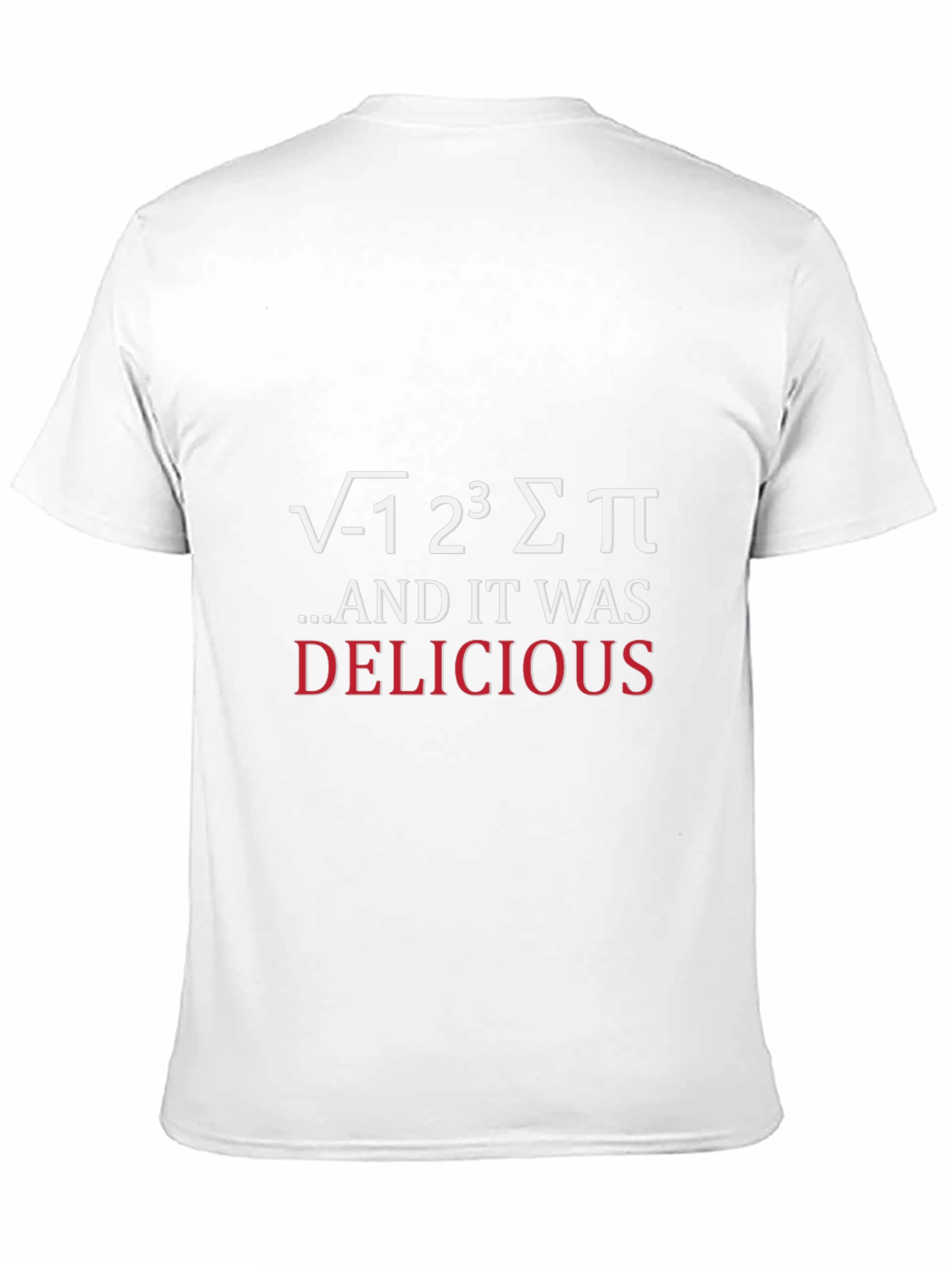 Math Humor T-Shirt - Delicious Equation Fun