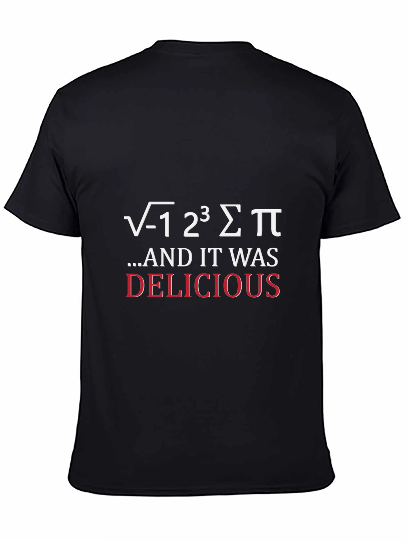 Math Humor T-Shirt - Delicious Equation Fun