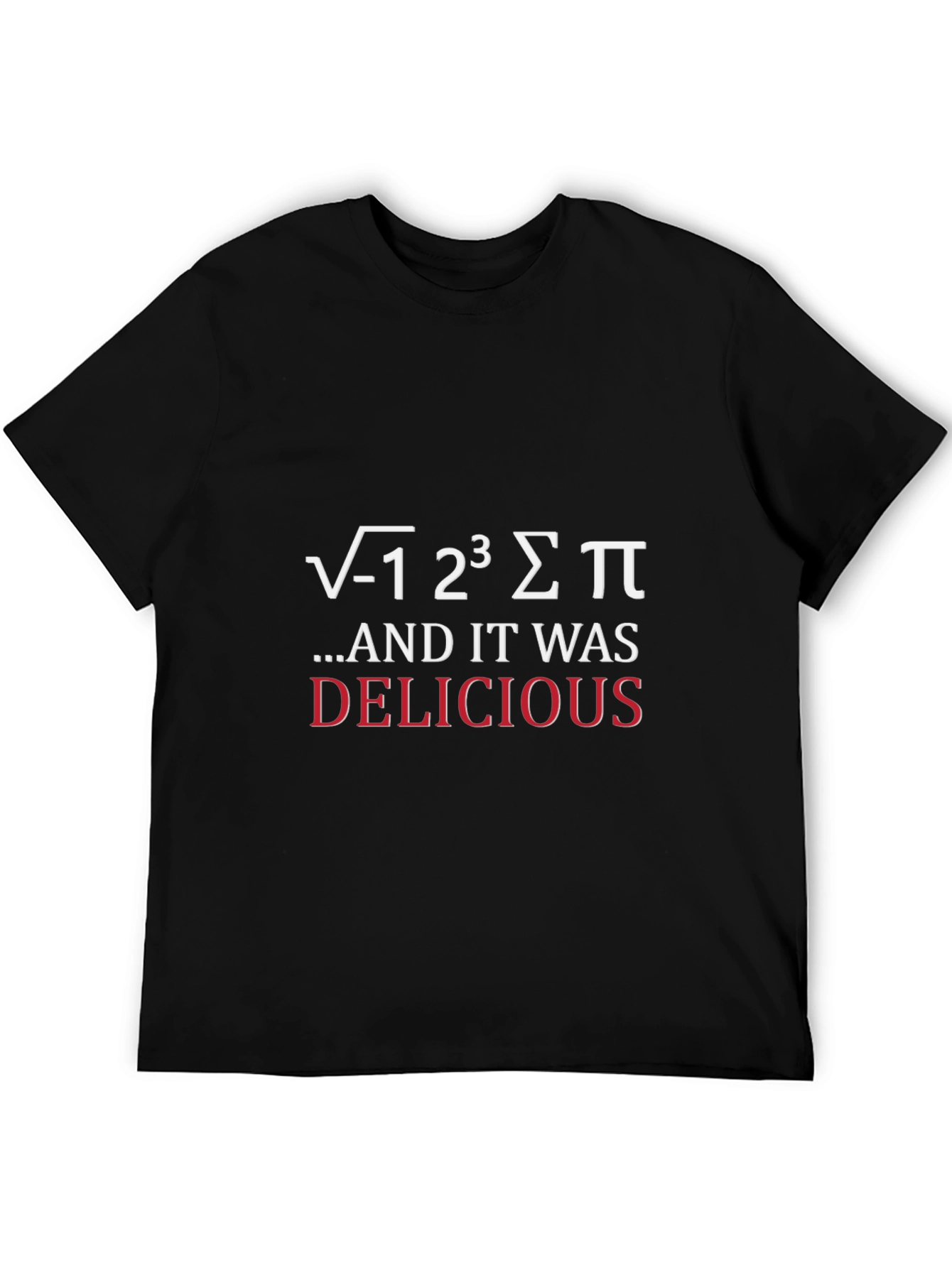 Math Humor T-Shirt - Delicious Equation Fun