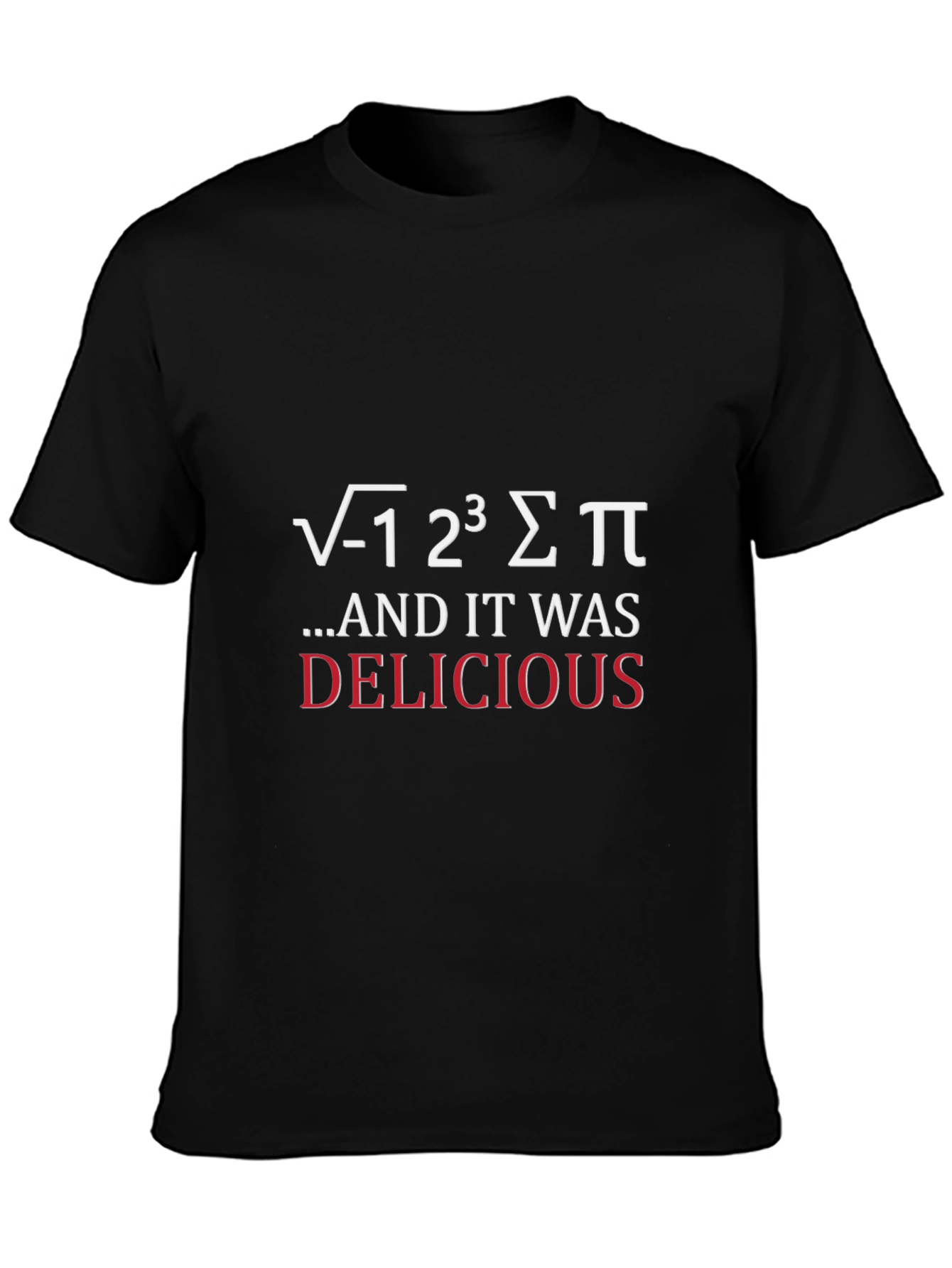 Math Humor T-Shirt - Delicious Equation Fun