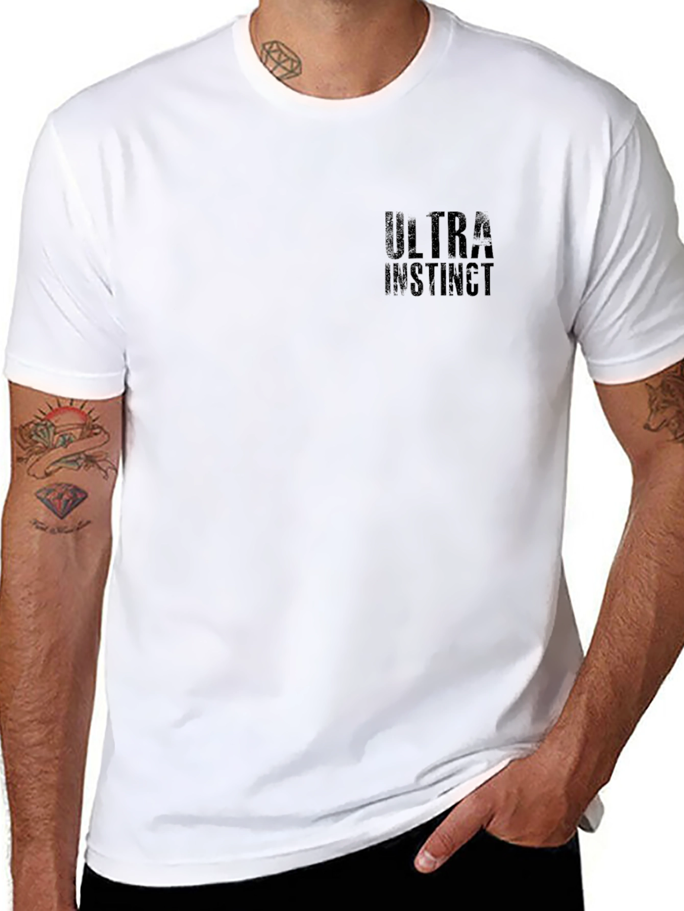 Ultra Instinct Black Graphic Tee