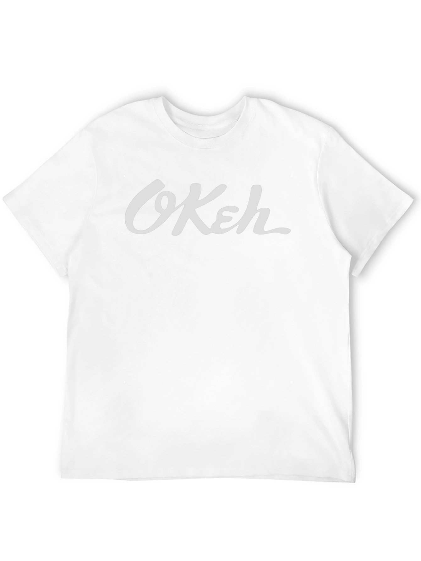 OKeh Script Graphic Black T-Shirt