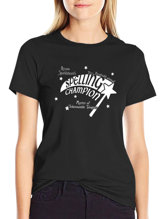 Arcano Sparklebeards Spelling Champion T-Shirt