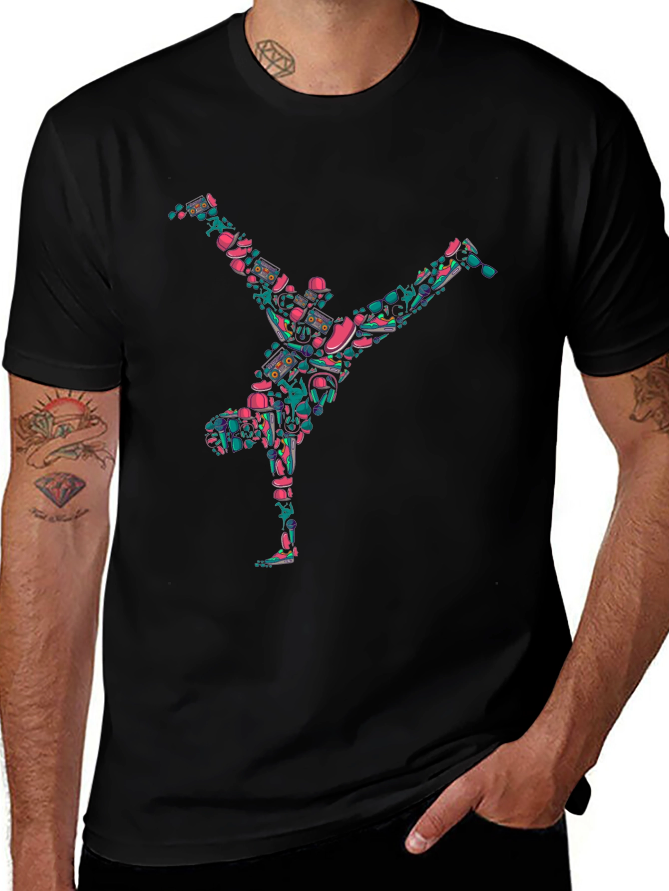 Breakdance Graphic Tee - Street Style Cool
