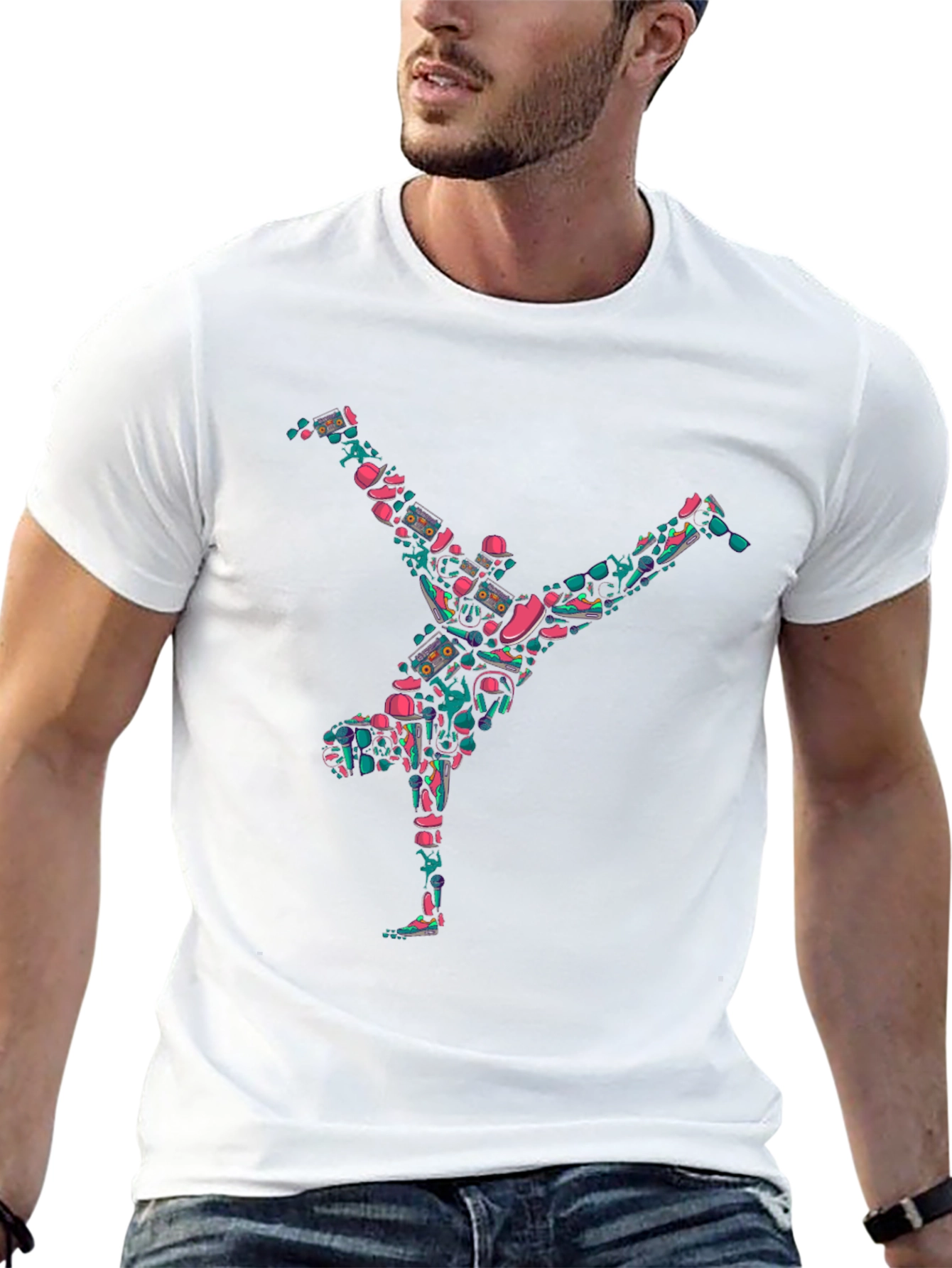 Breakdance Graphic Tee - Street Style Cool