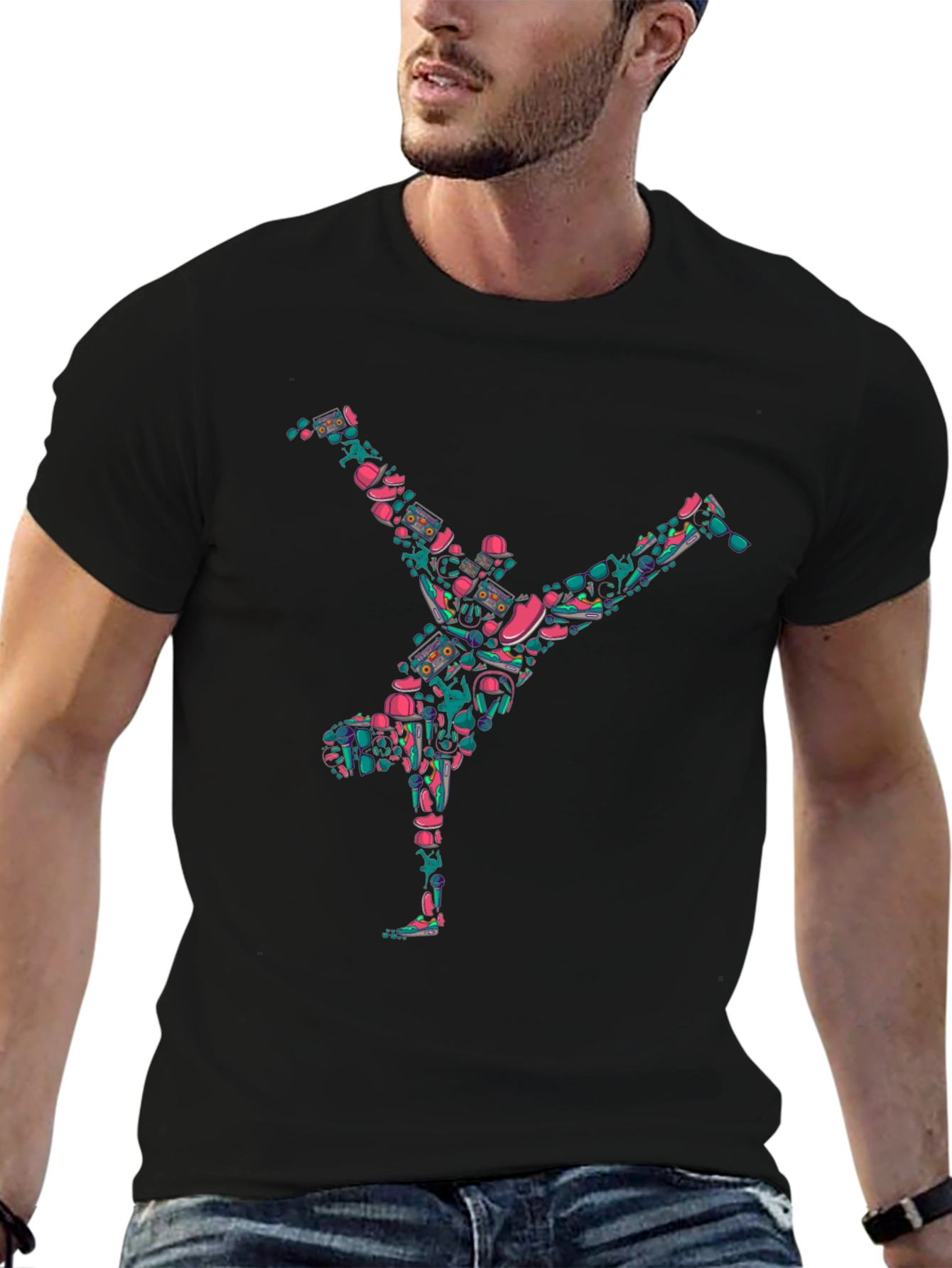 Breakdance Graphic Tee - Street Style Cool