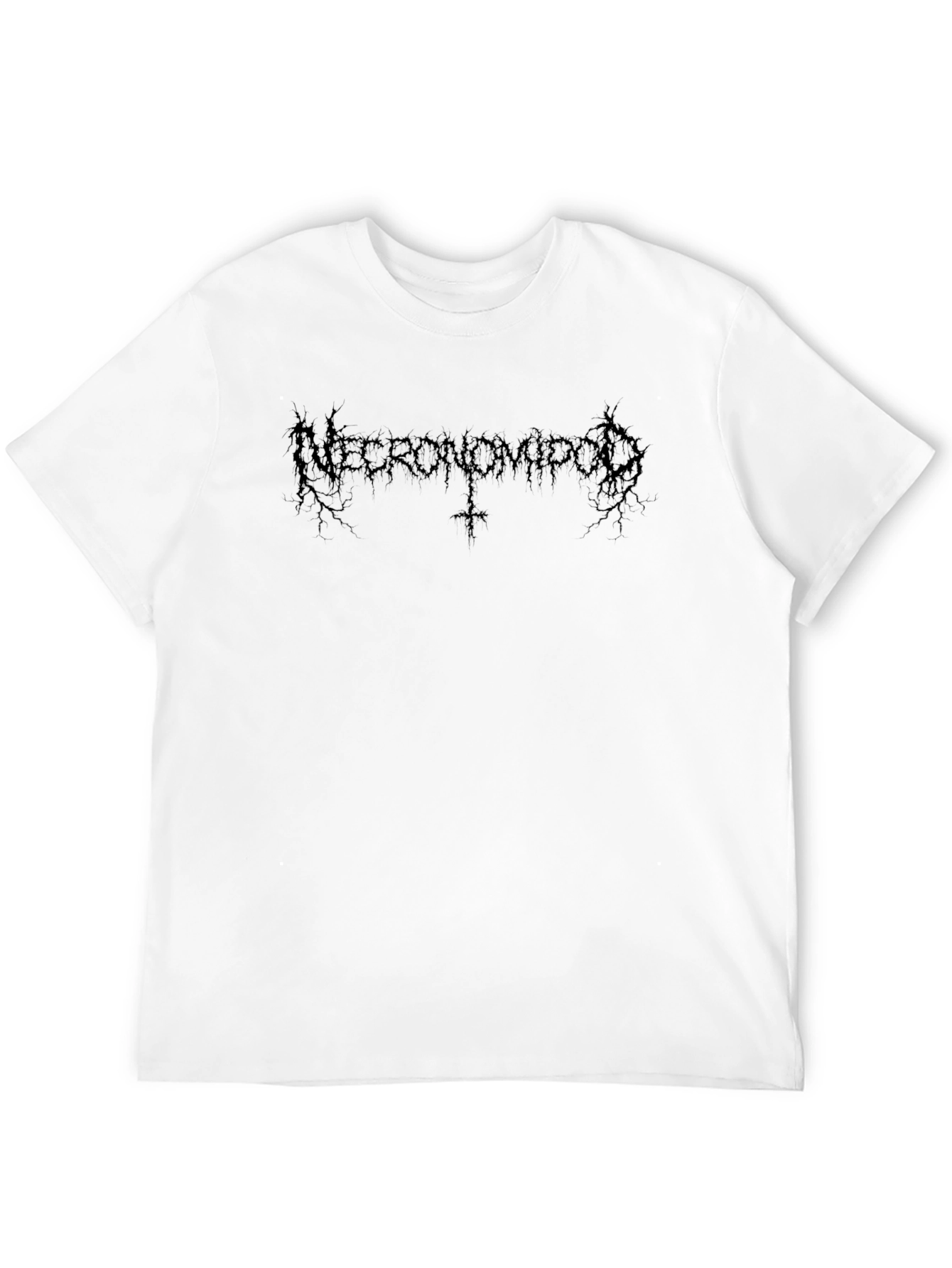 Necronomipod Black T-Shirt: Metal Inspired Graphic Tee