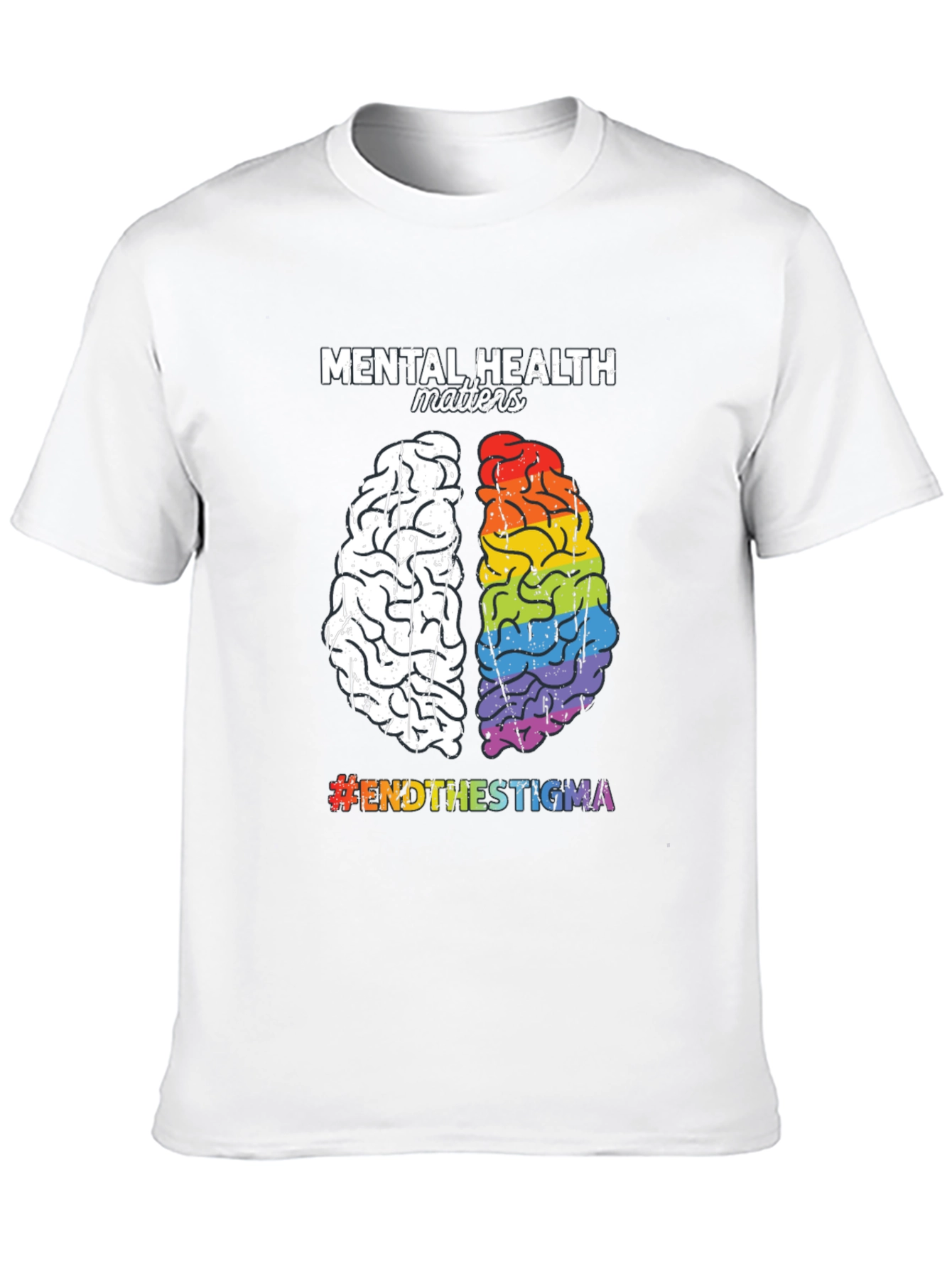 Mental Health Matters T-Shirt - End the Stigma Tee