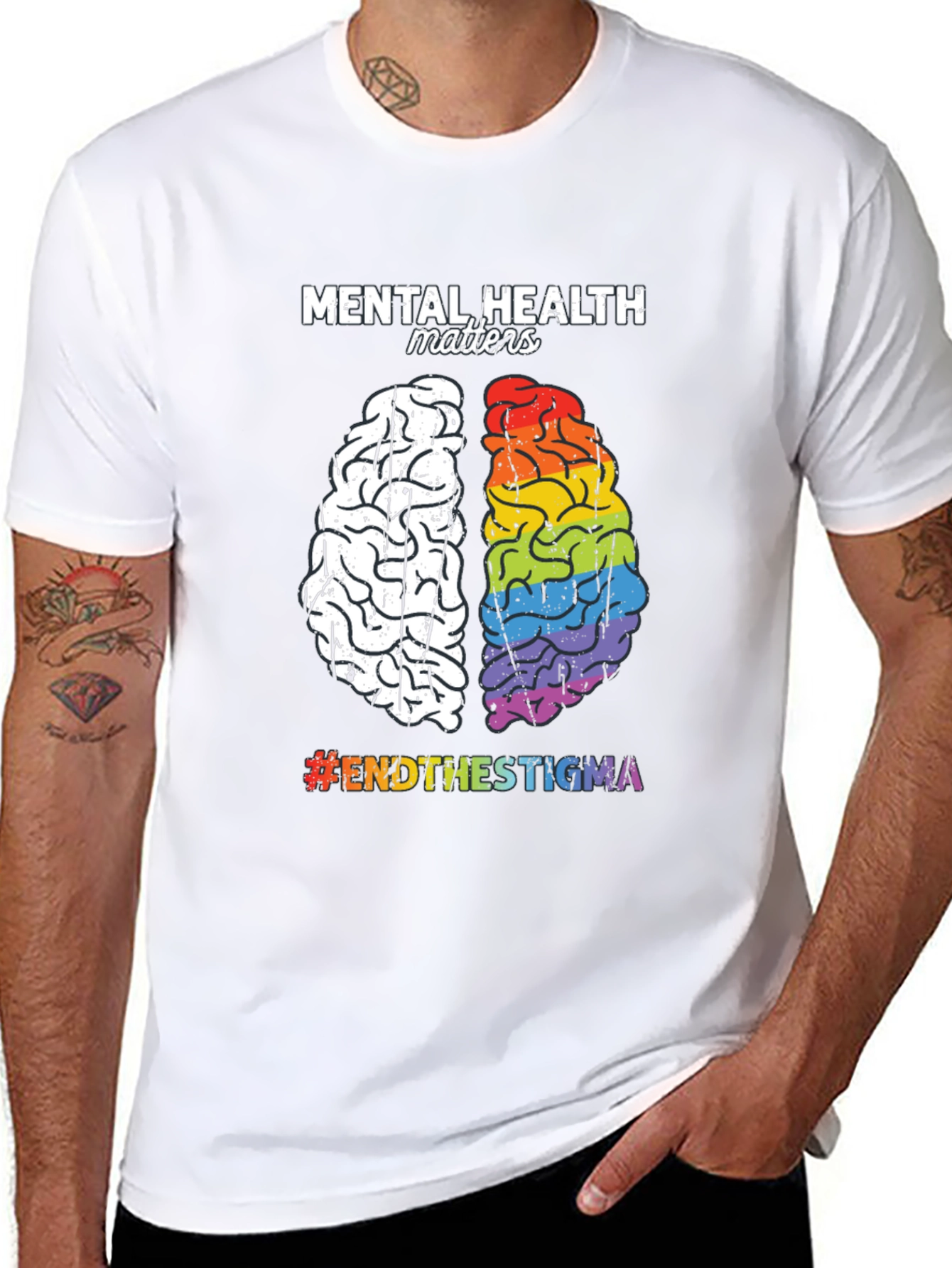 Mental Health Matters T-Shirt - End the Stigma Tee