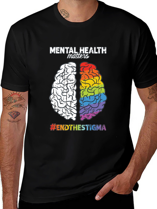 Mental Health Matters T-Shirt - End the Stigma Tee