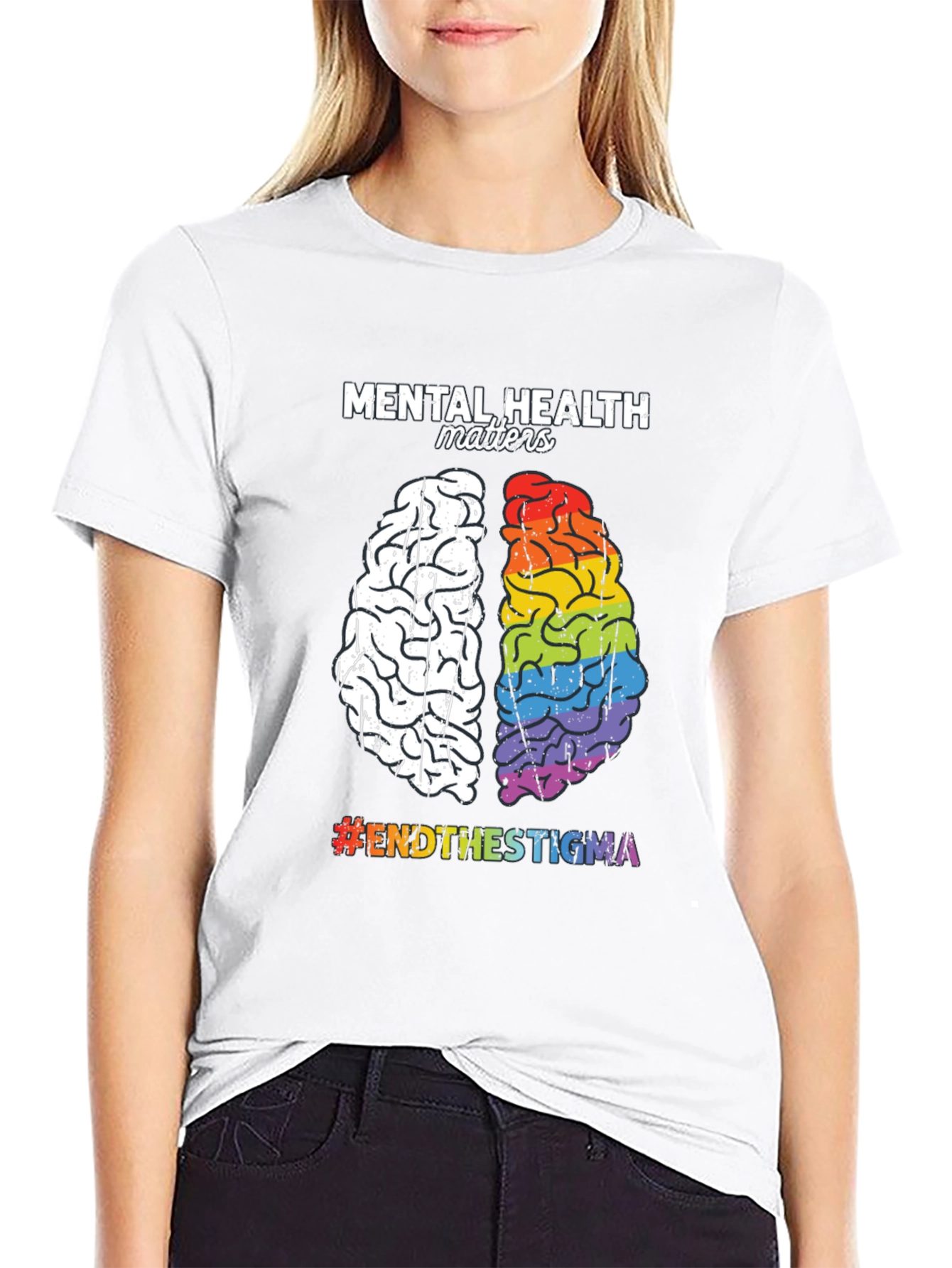 Mental Health Matters T-Shirt - End the Stigma Tee