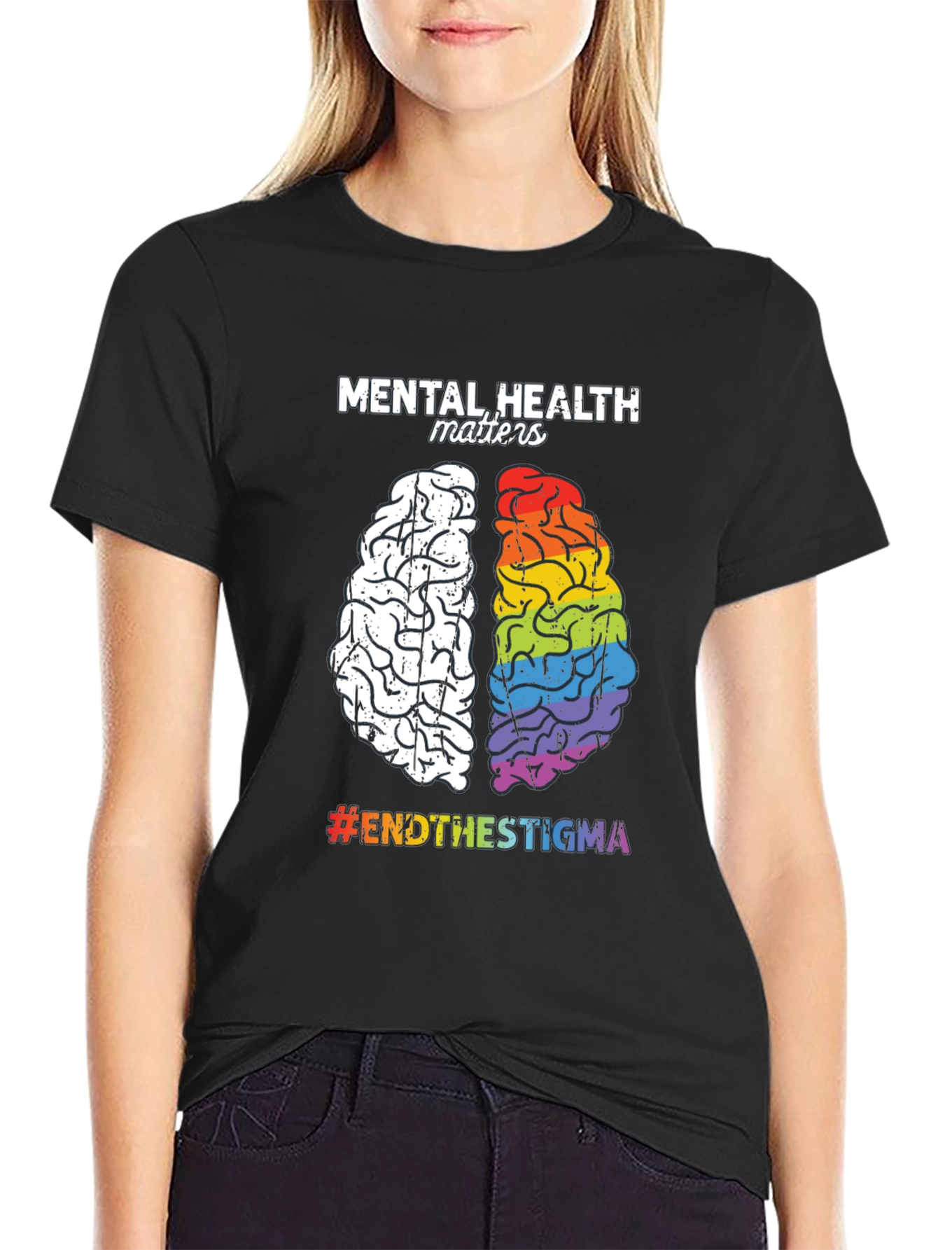 Mental Health Matters T-Shirt - End the Stigma Tee