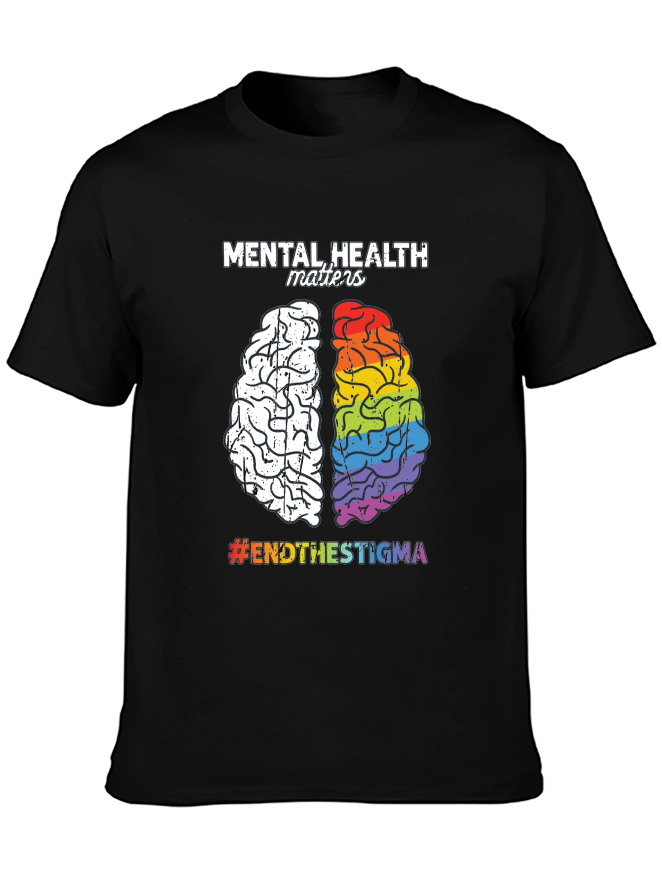 Mental Health Matters T-Shirt - End the Stigma Tee
