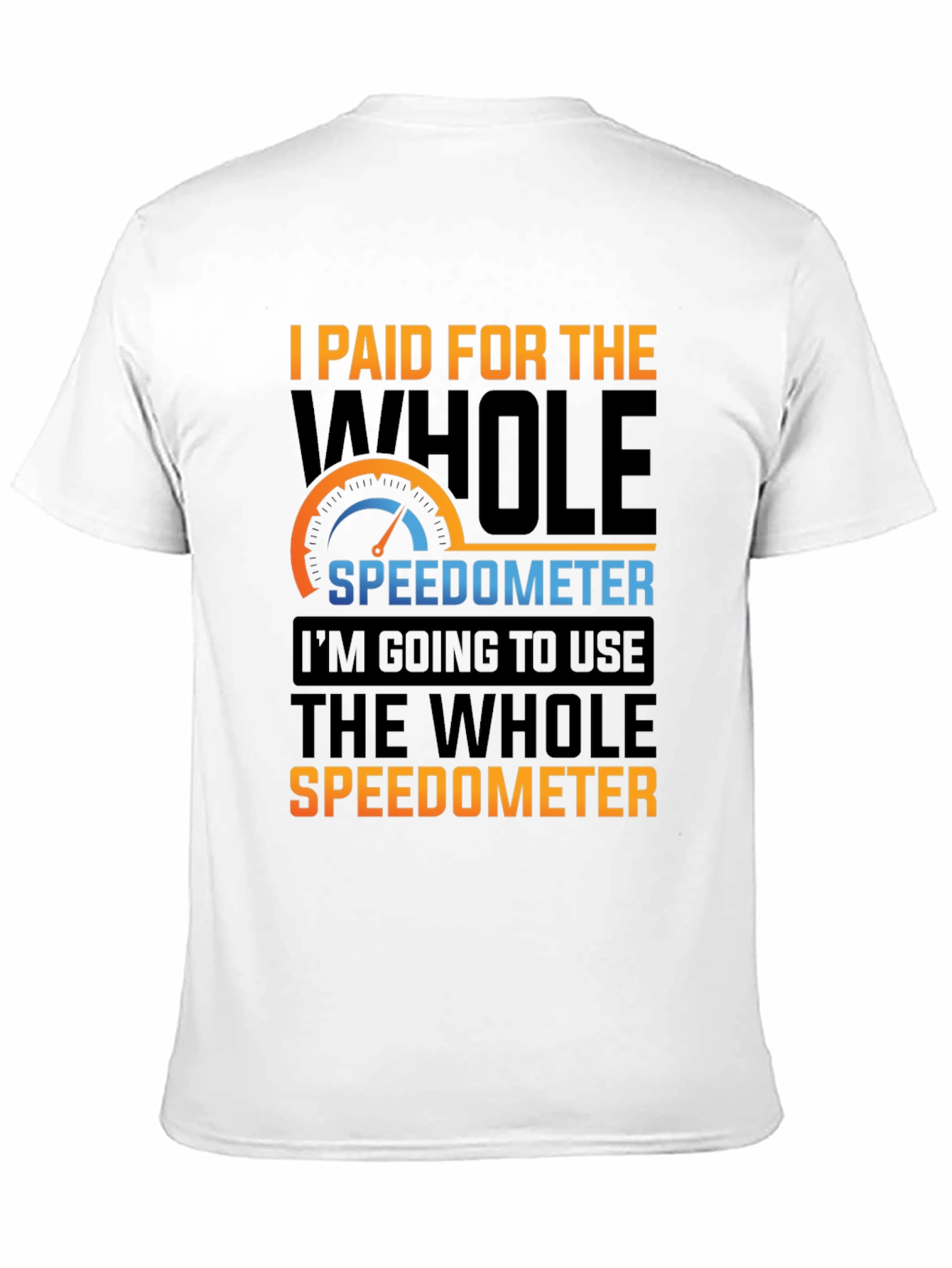 Speedometer Enthusiast Graphic Tee - Funny Car Lover Shirt