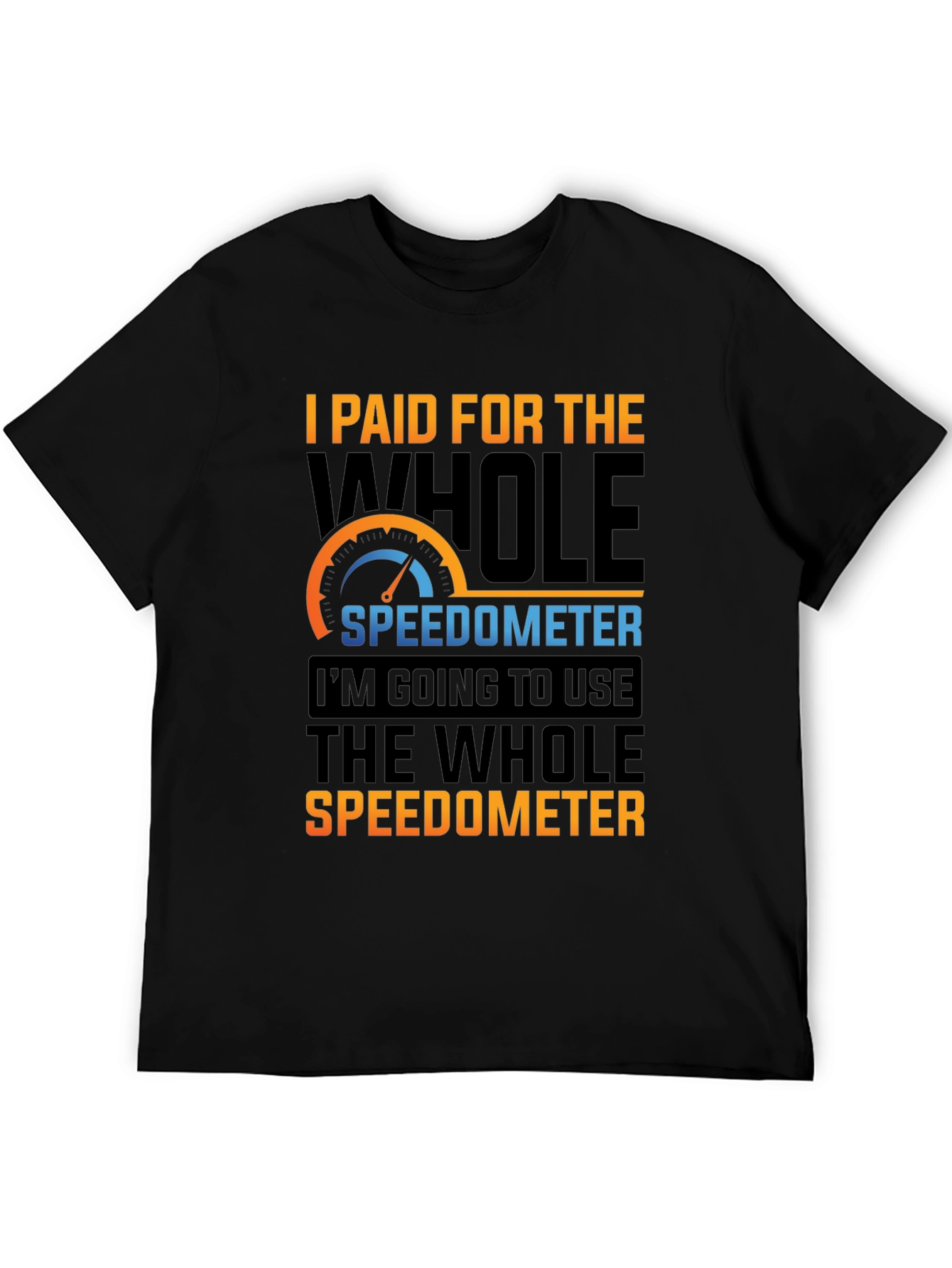 Speedometer Enthusiast Graphic Tee - Funny Car Lover Shirt