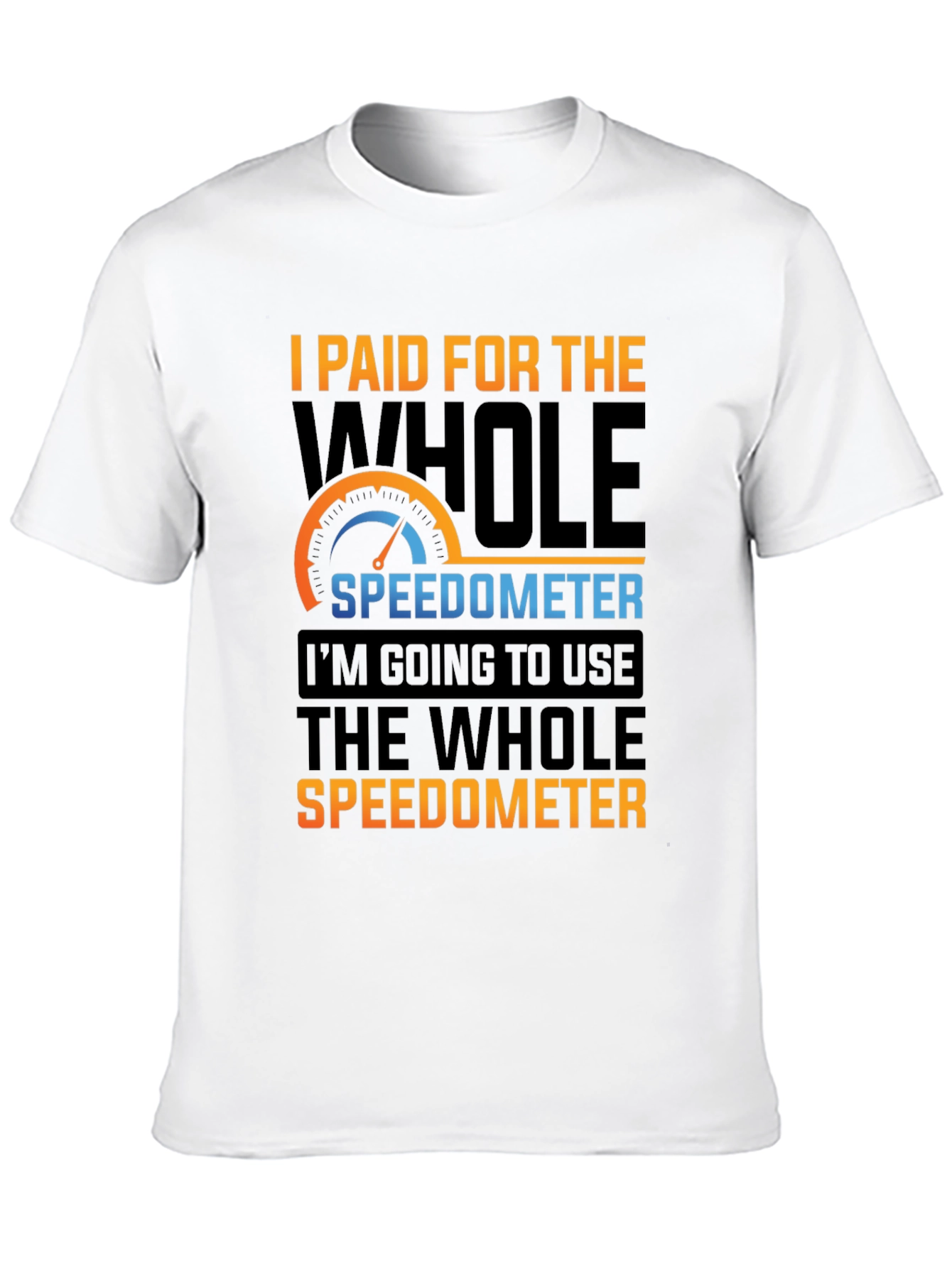 Speedometer Enthusiast Graphic Tee - Funny Car Lover Shirt