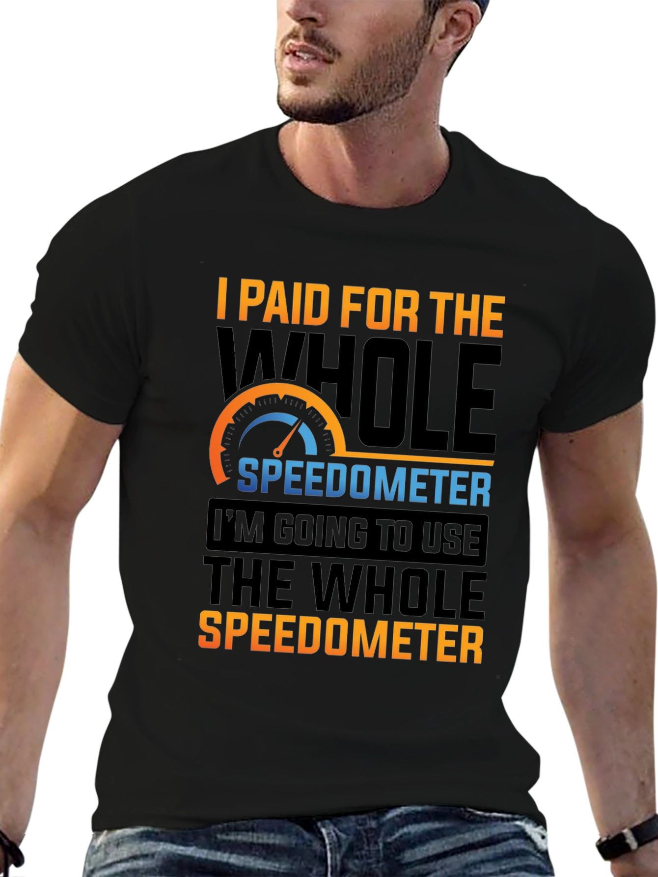 Speedometer Enthusiast Graphic Tee - Funny Car Lover Shirt