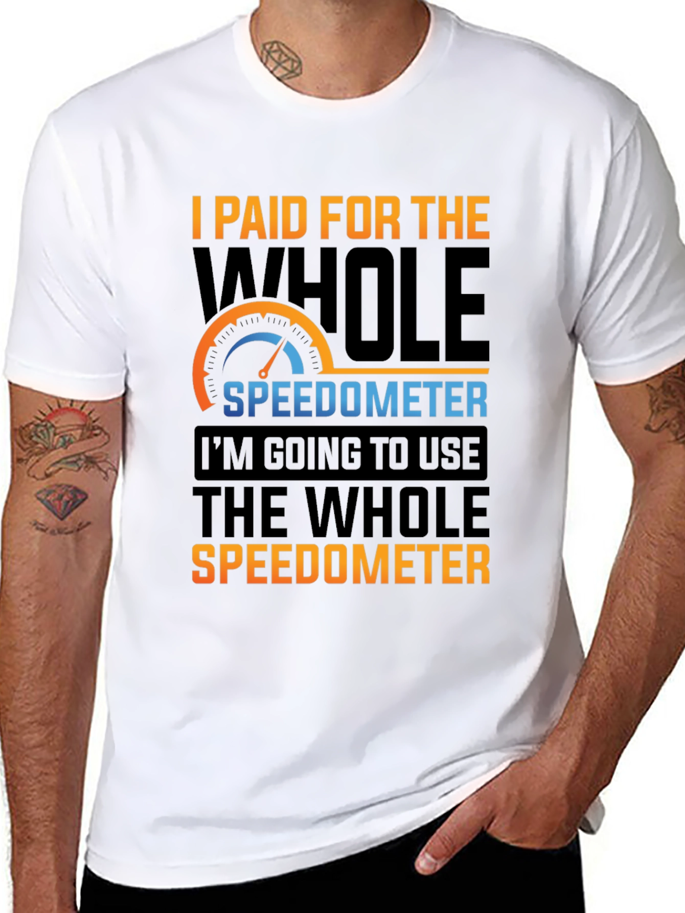 Speedometer Enthusiast Graphic Tee - Funny Car Lover Shirt