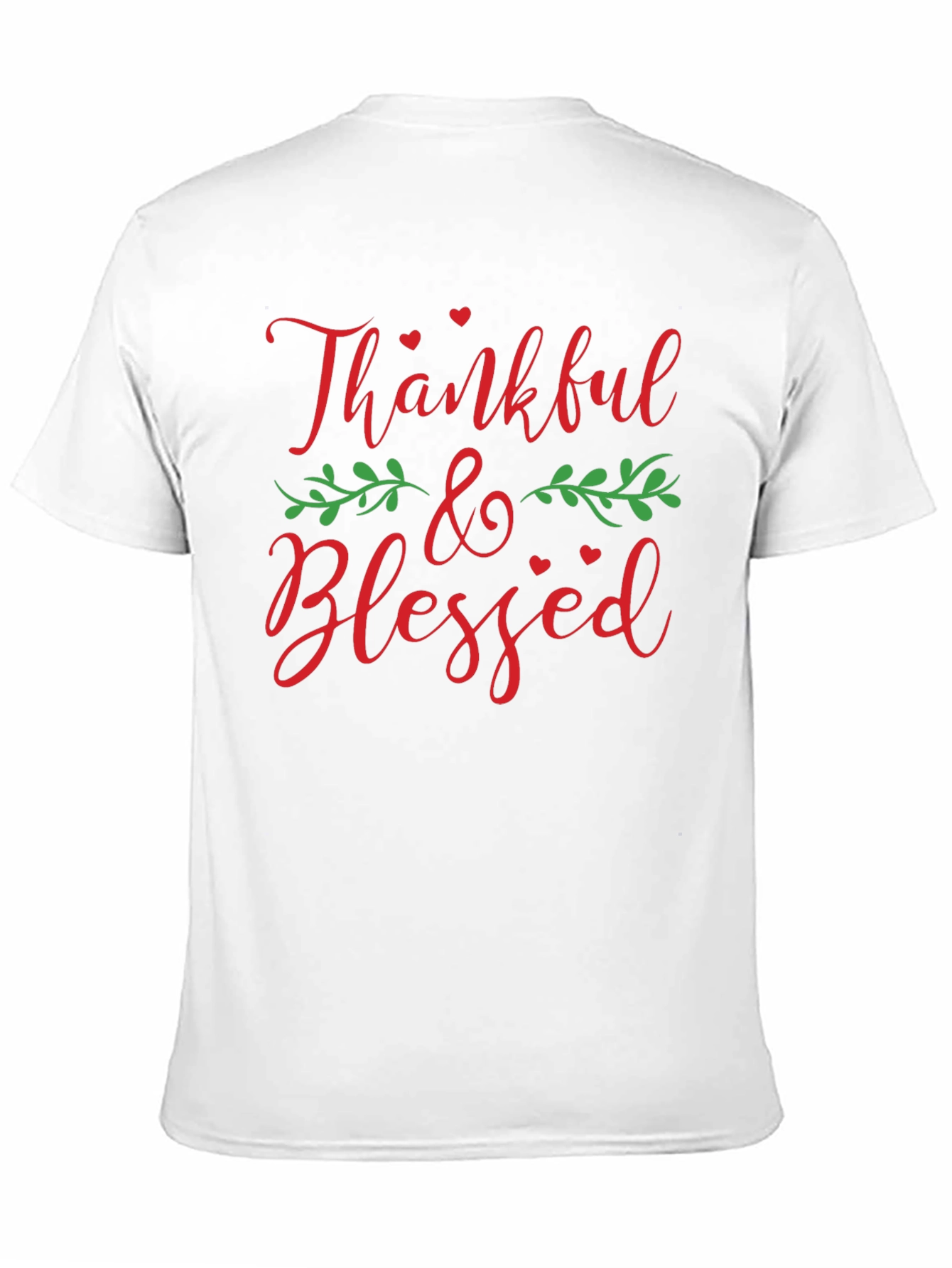 Thankful & Blessed Graphic T-Shirt