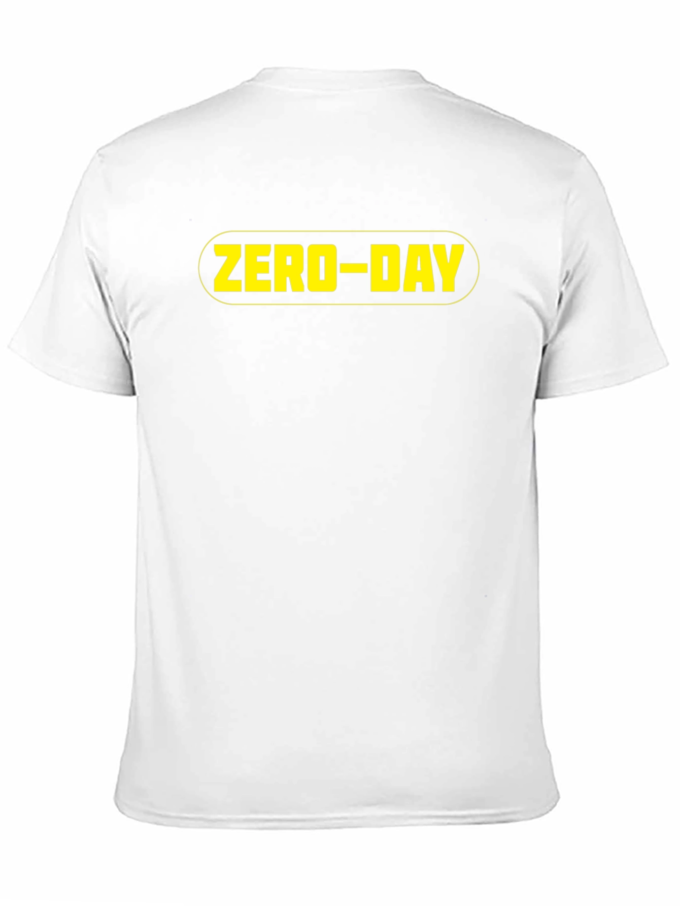 ZERO-DAY Black Graphic Tee - Hacker Style