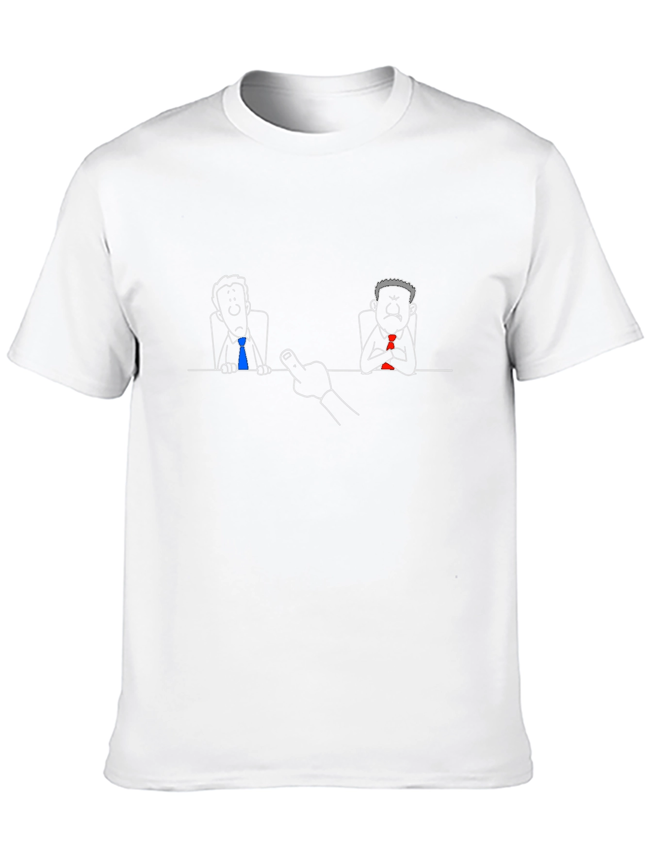 Funny Middle Finger Graphic Tee - Black T-Shirt