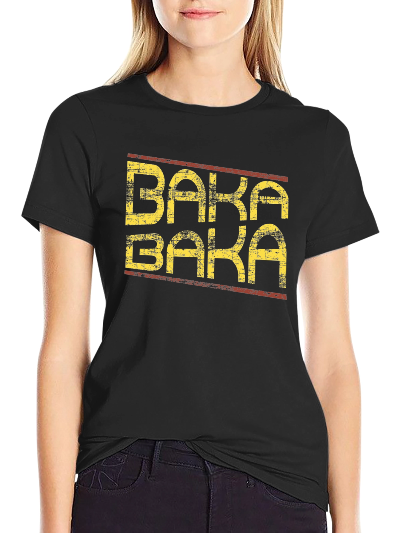 Baka Baka T-Shirt - Funny Anime Style Tee