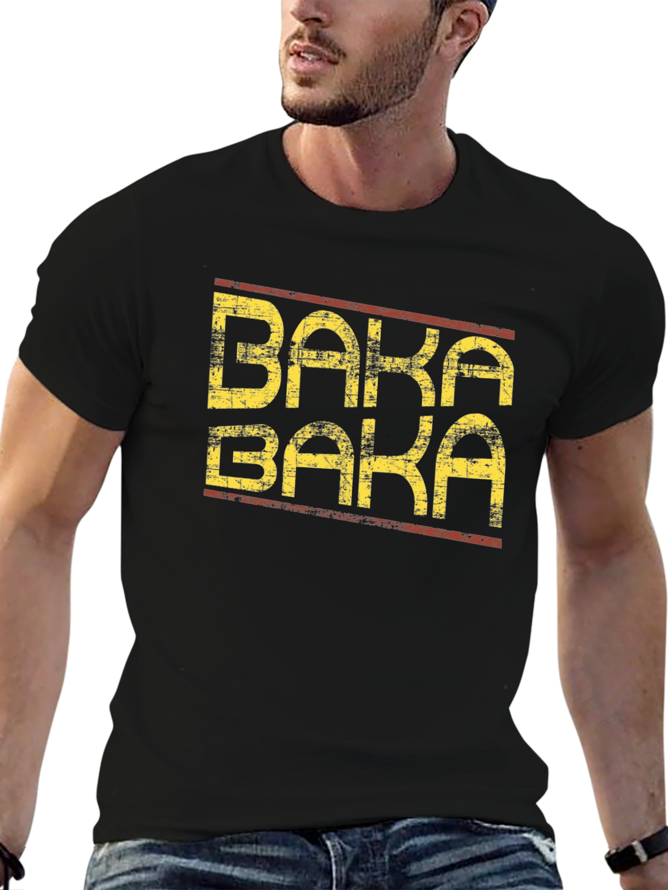 Baka Baka T-Shirt - Funny Anime Style Tee