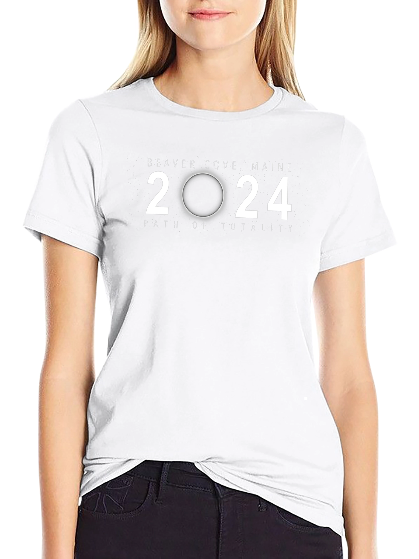 Beaver Cove Maine 2024 Eclipse T-Shirt