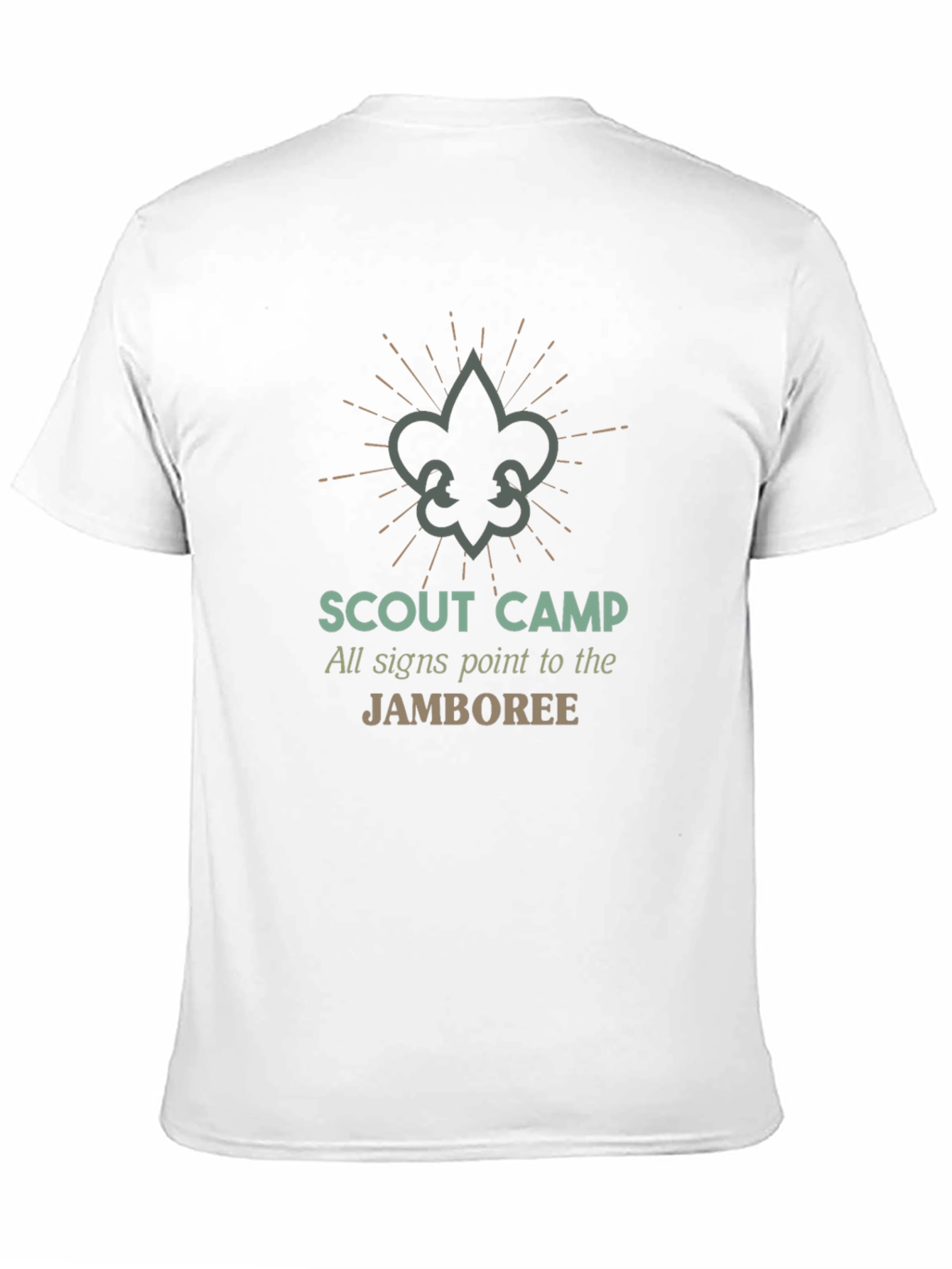 Scout Camp Jamboree Black T-Shirt