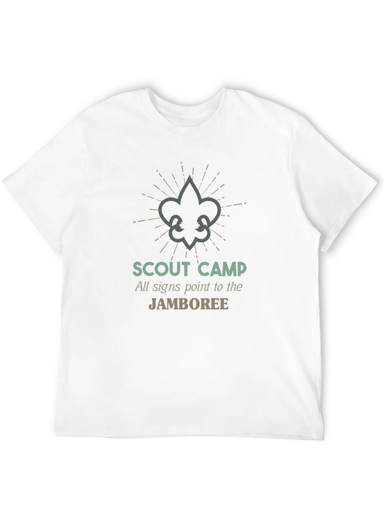 Scout Camp Jamboree Black T-Shirt