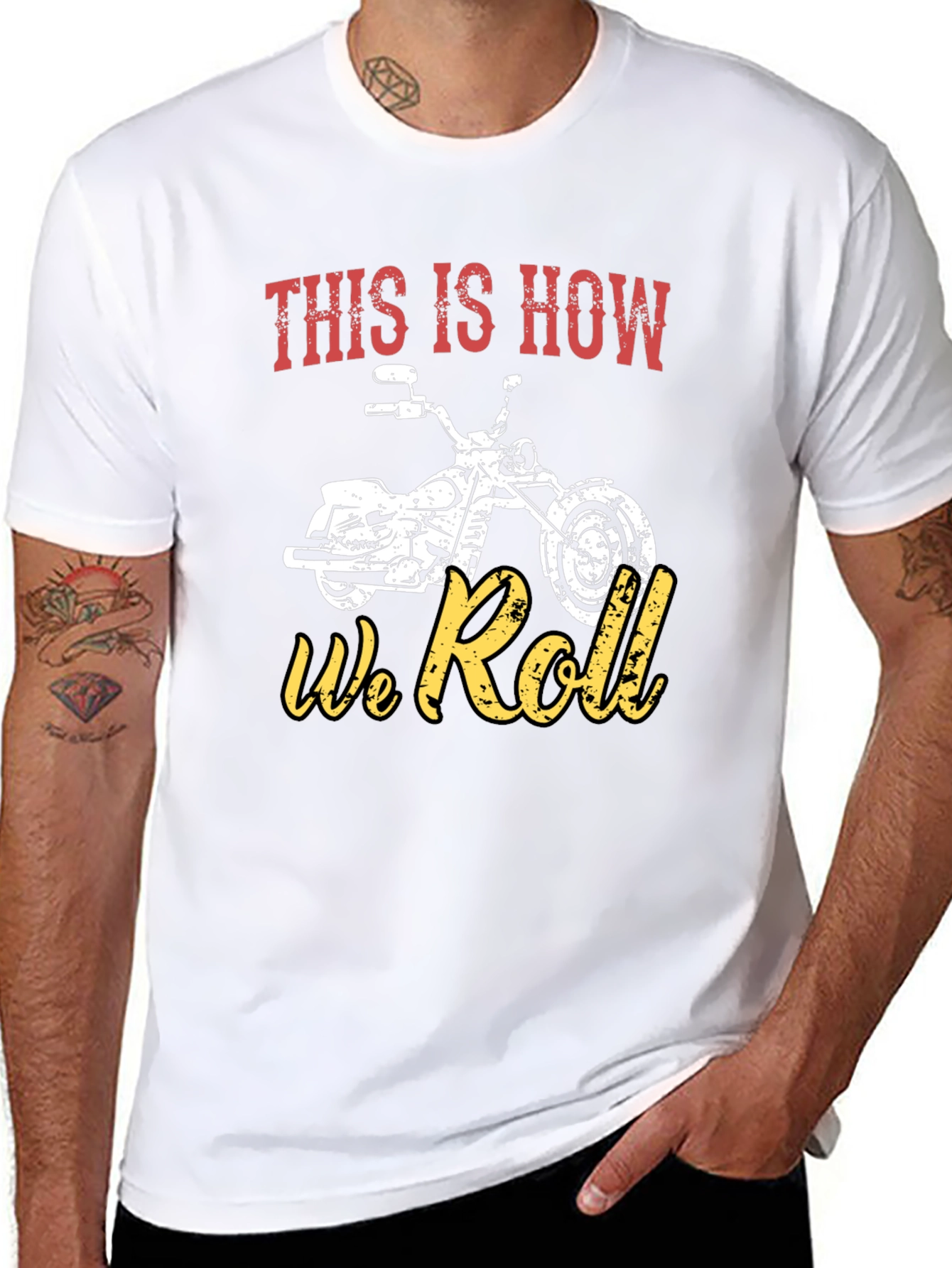This Is How We Roll Motorcycle T-Shirt