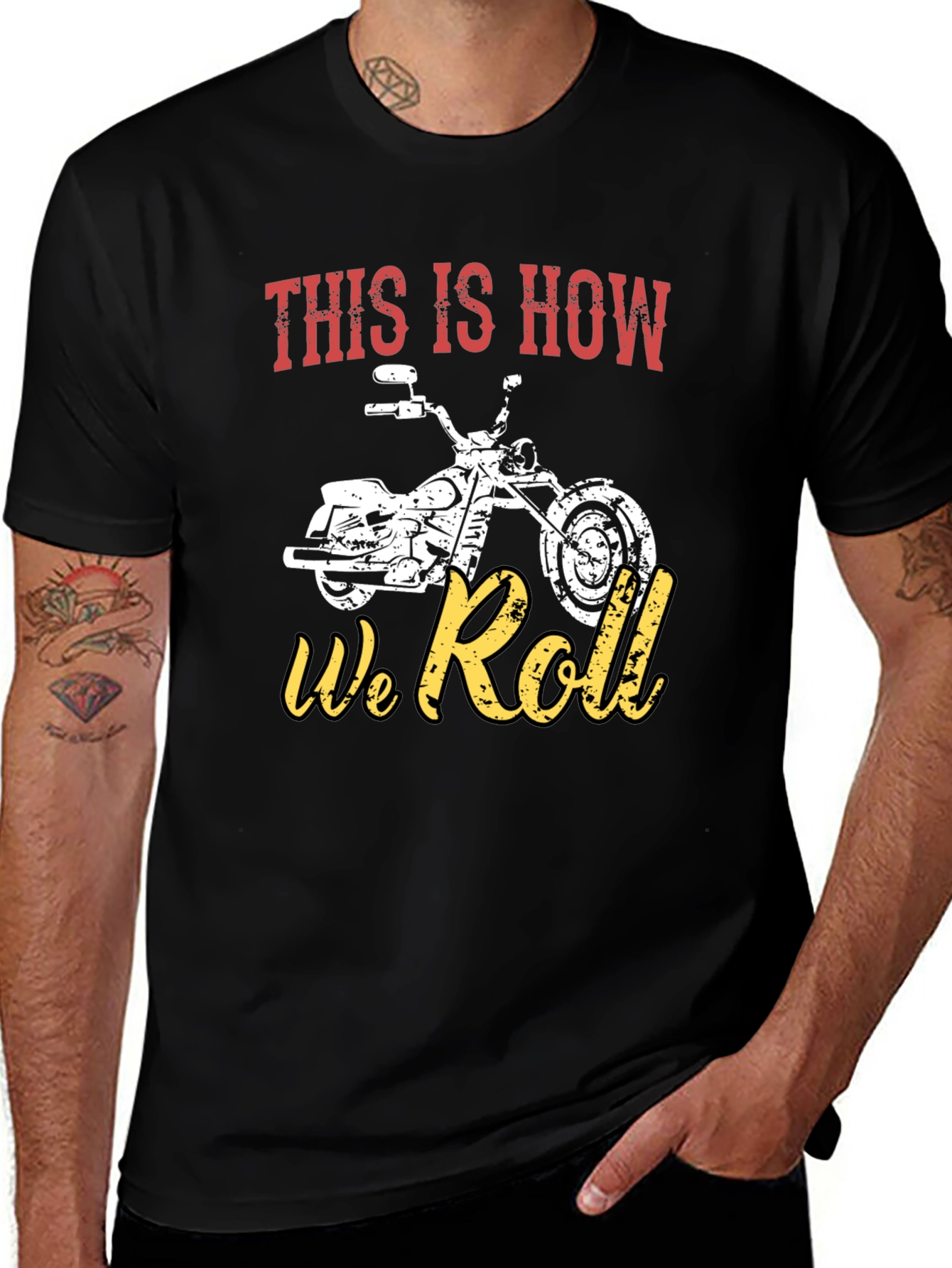 This Is How We Roll Motorcycle T-Shirt