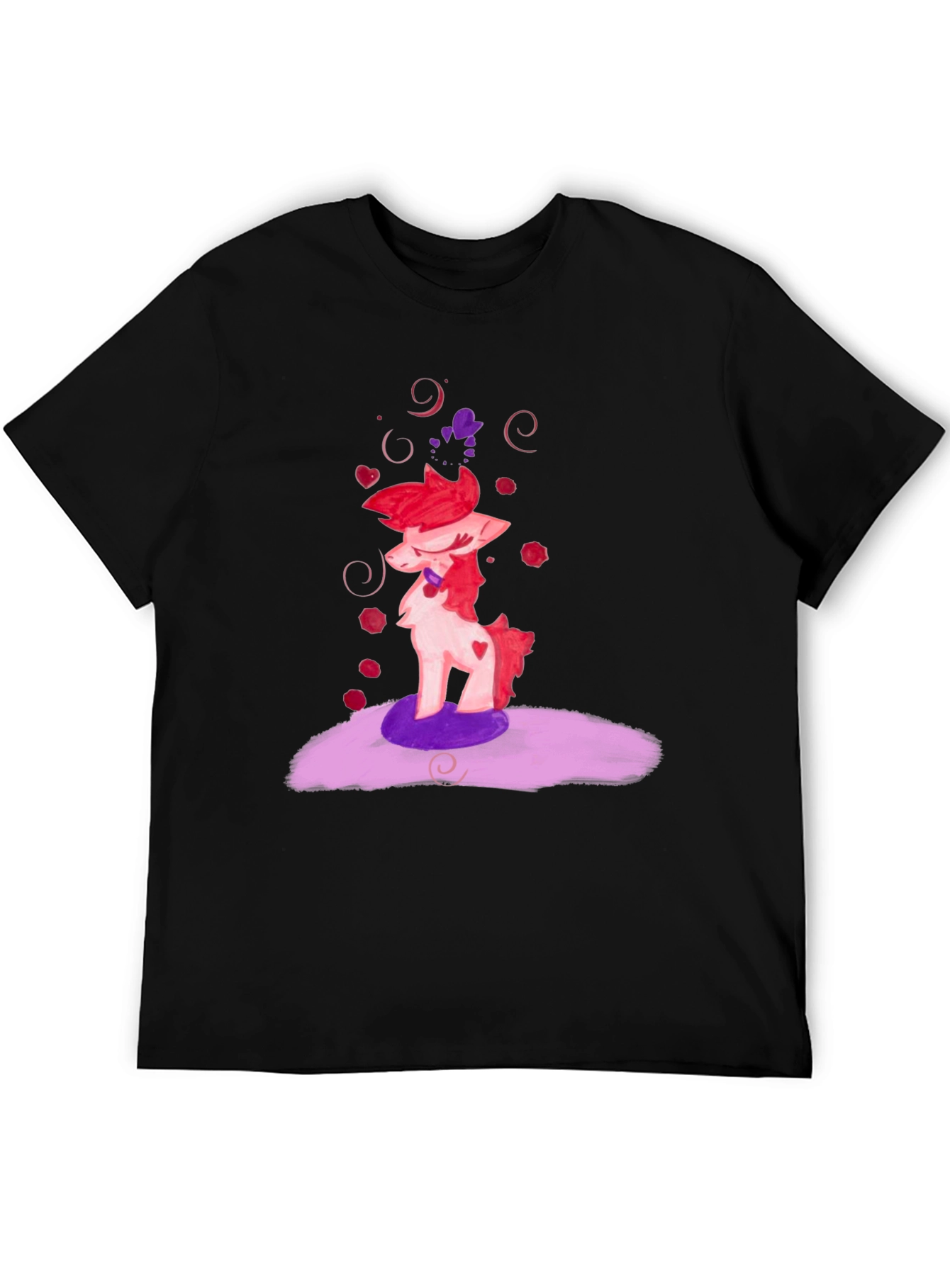 Fantasy Pony Graphic T-Shirt - Unique Art Tee