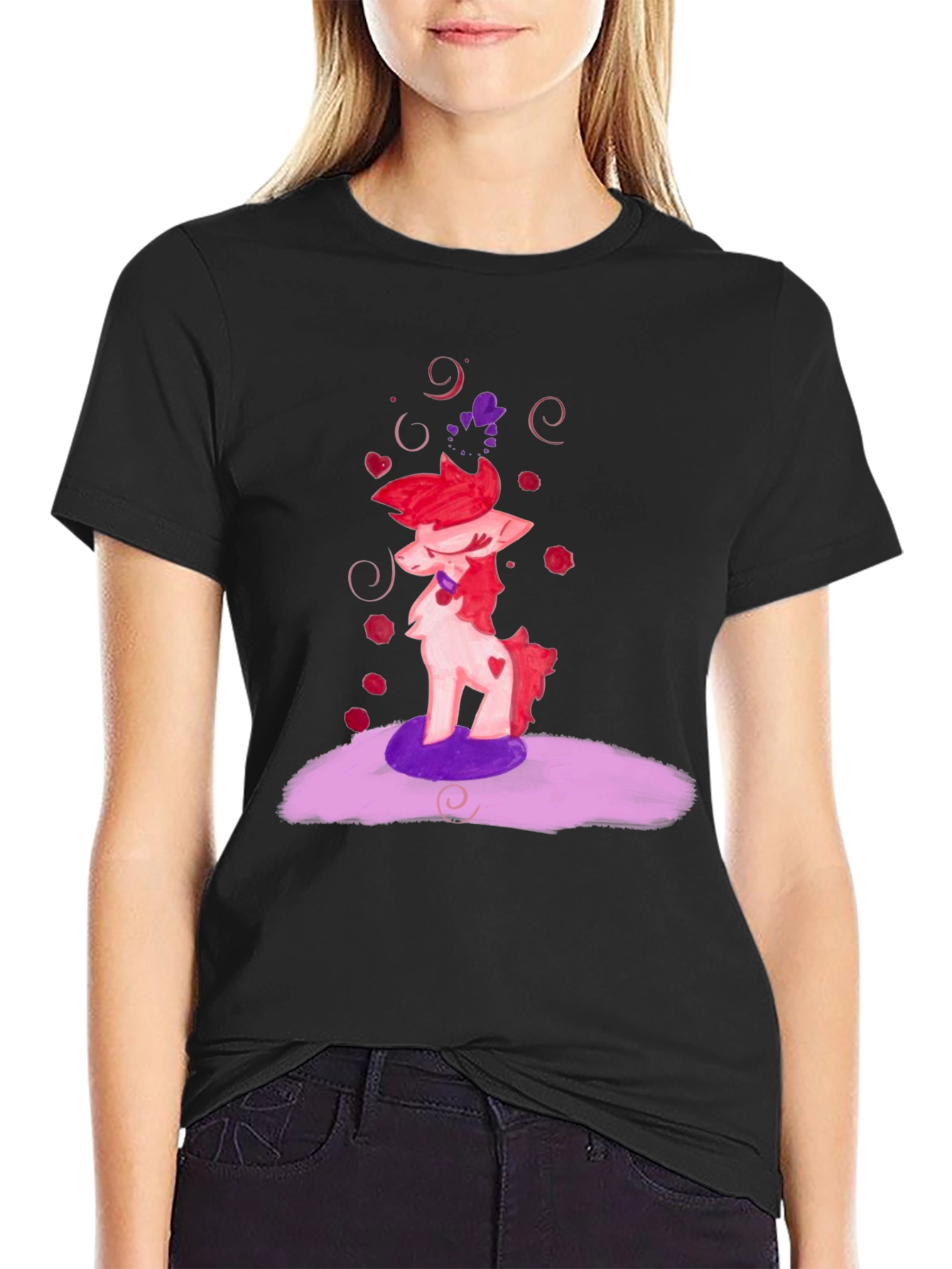 Fantasy Pony Graphic T-Shirt - Unique Art Tee