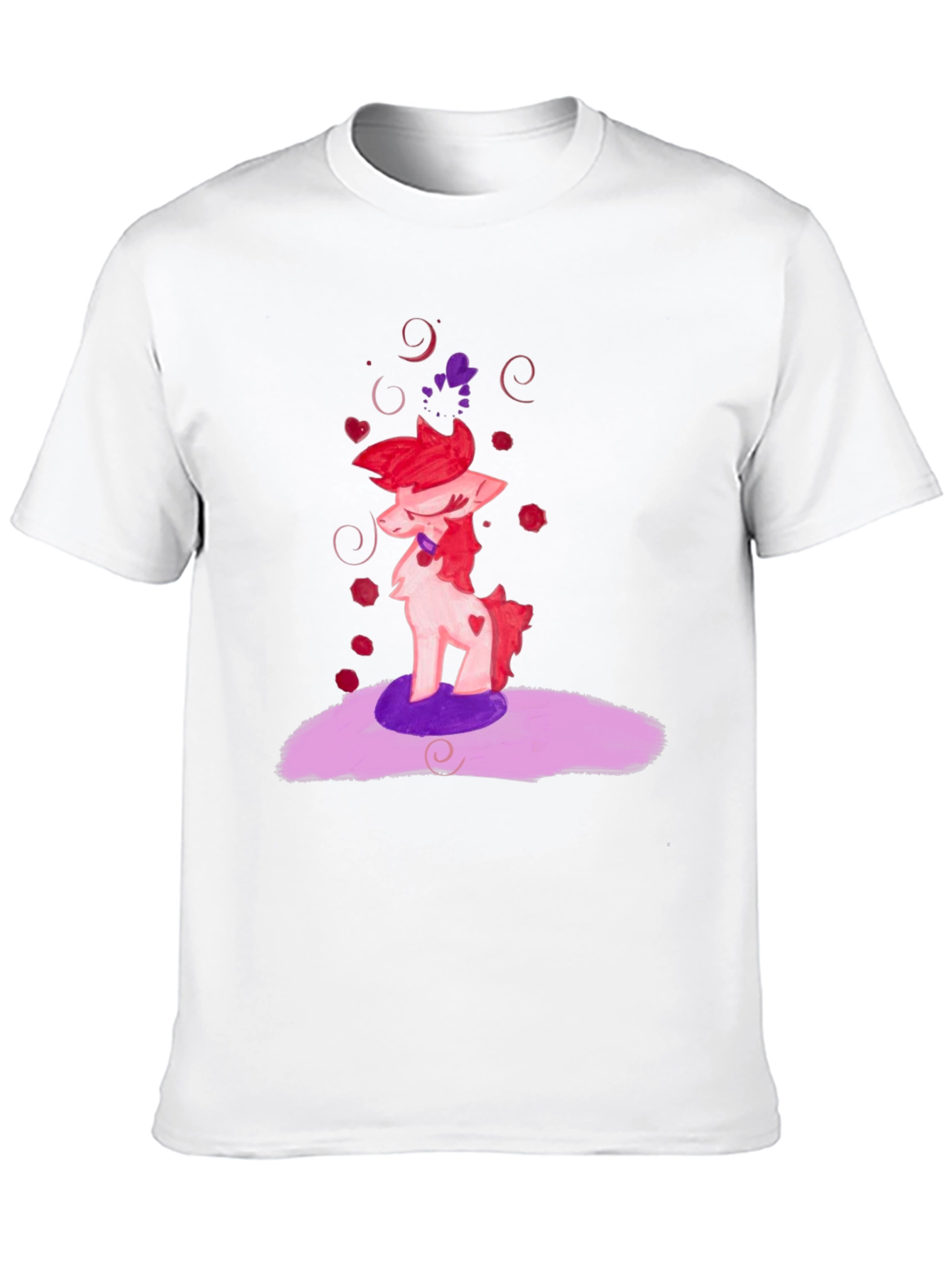 Fantasy Pony Graphic T-Shirt - Unique Art Tee