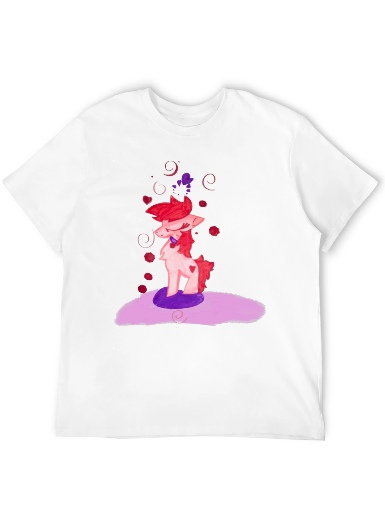 Fantasy Pony Graphic T-Shirt - Unique Art Tee