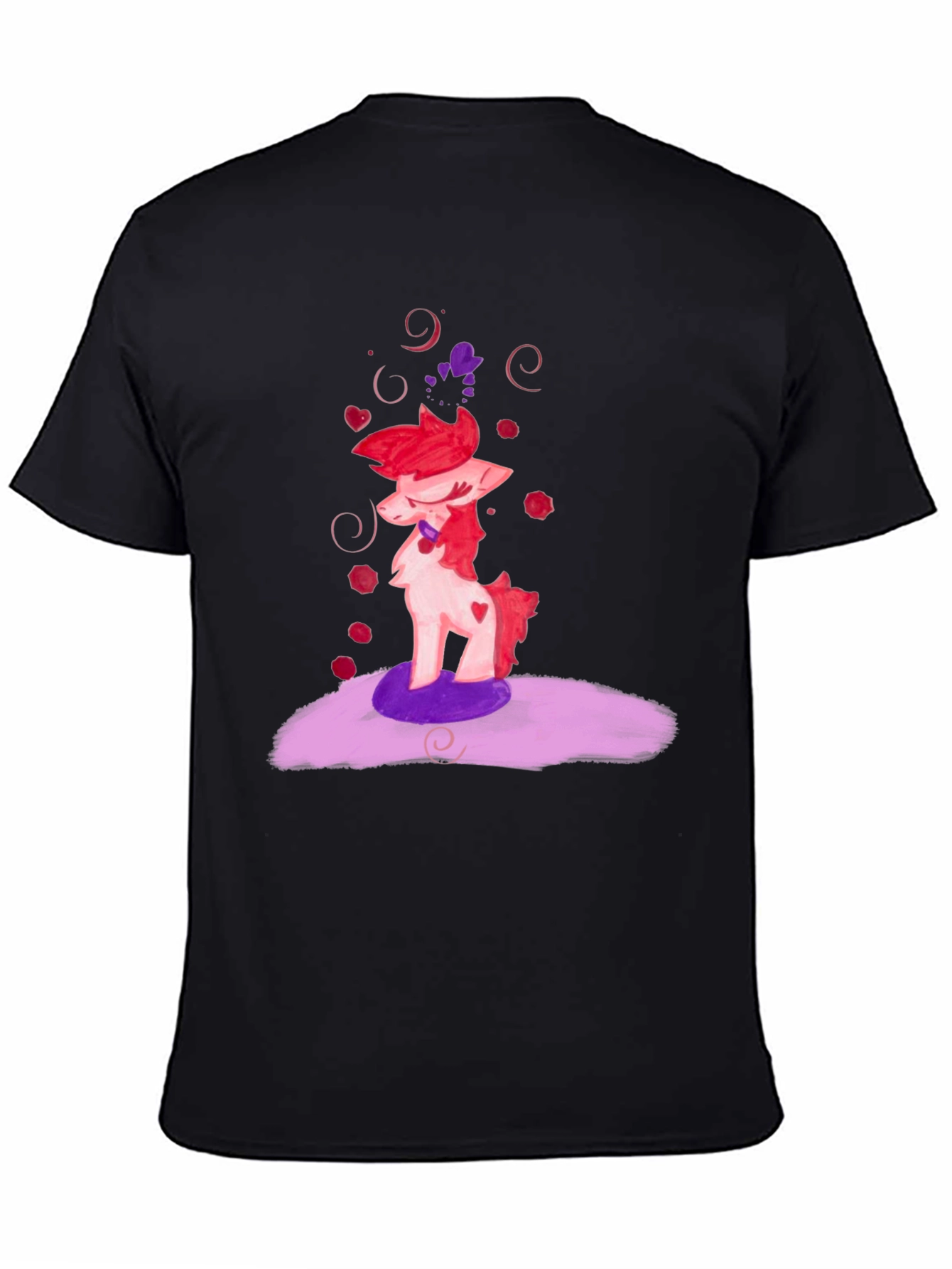Fantasy Pony Graphic T-Shirt - Unique Art Tee