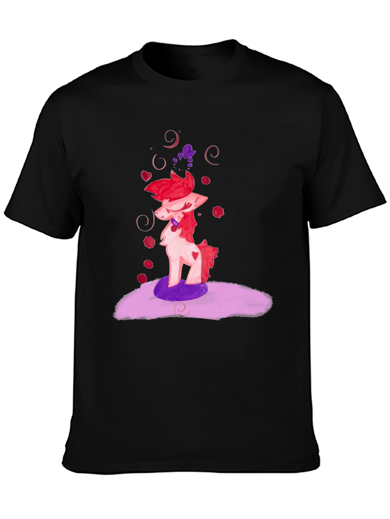 Fantasy Pony Graphic T-Shirt - Unique Art Tee