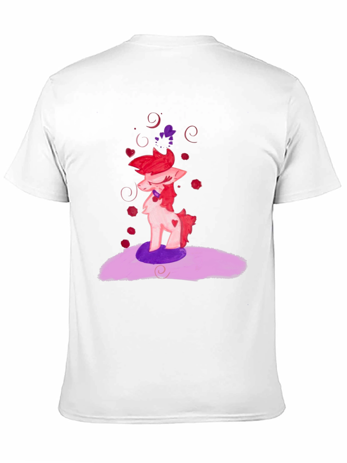 Fantasy Pony Graphic T-Shirt - Unique Art Tee