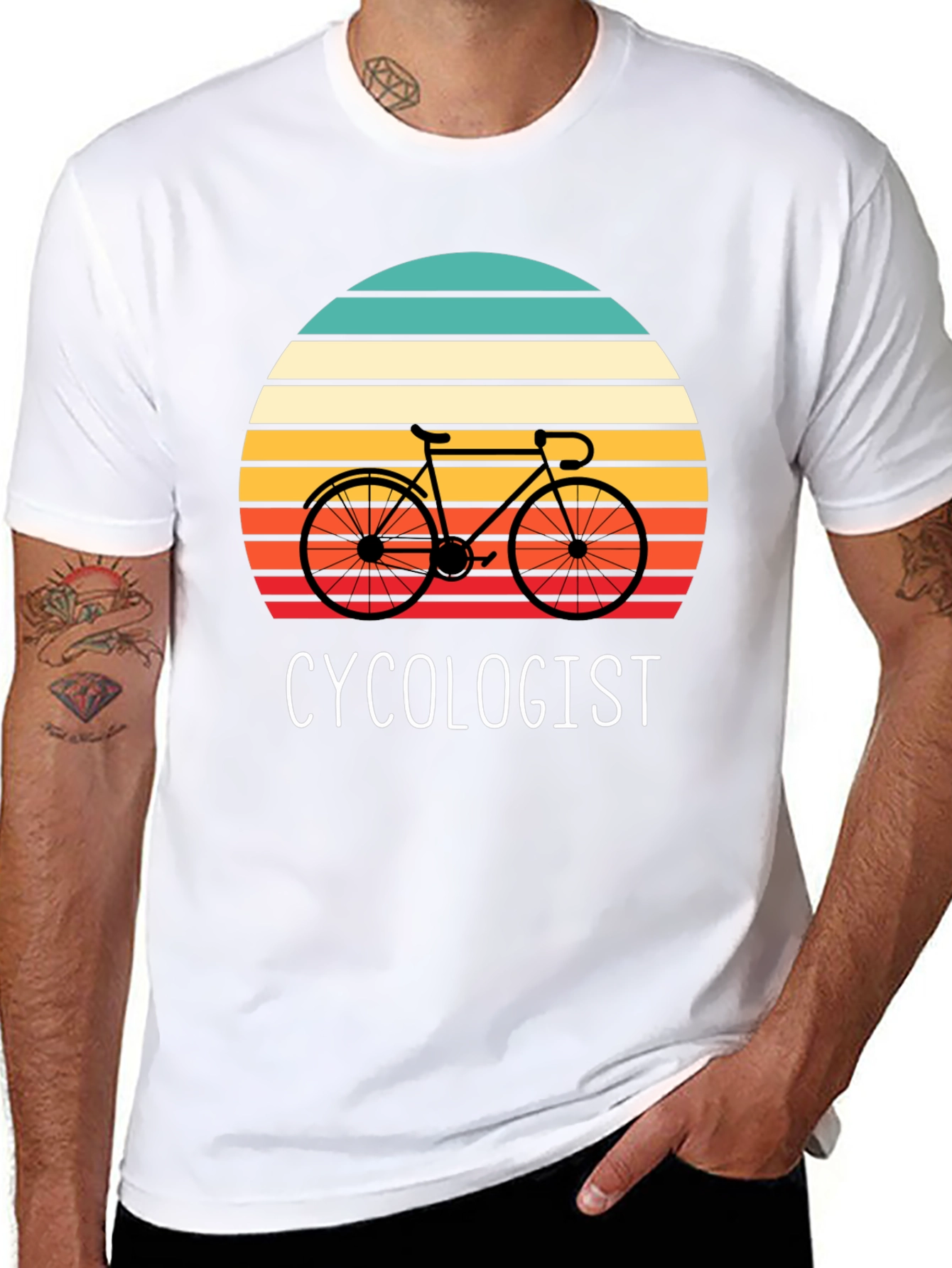 Cycologist T-Shirt - Retro Cycling Design