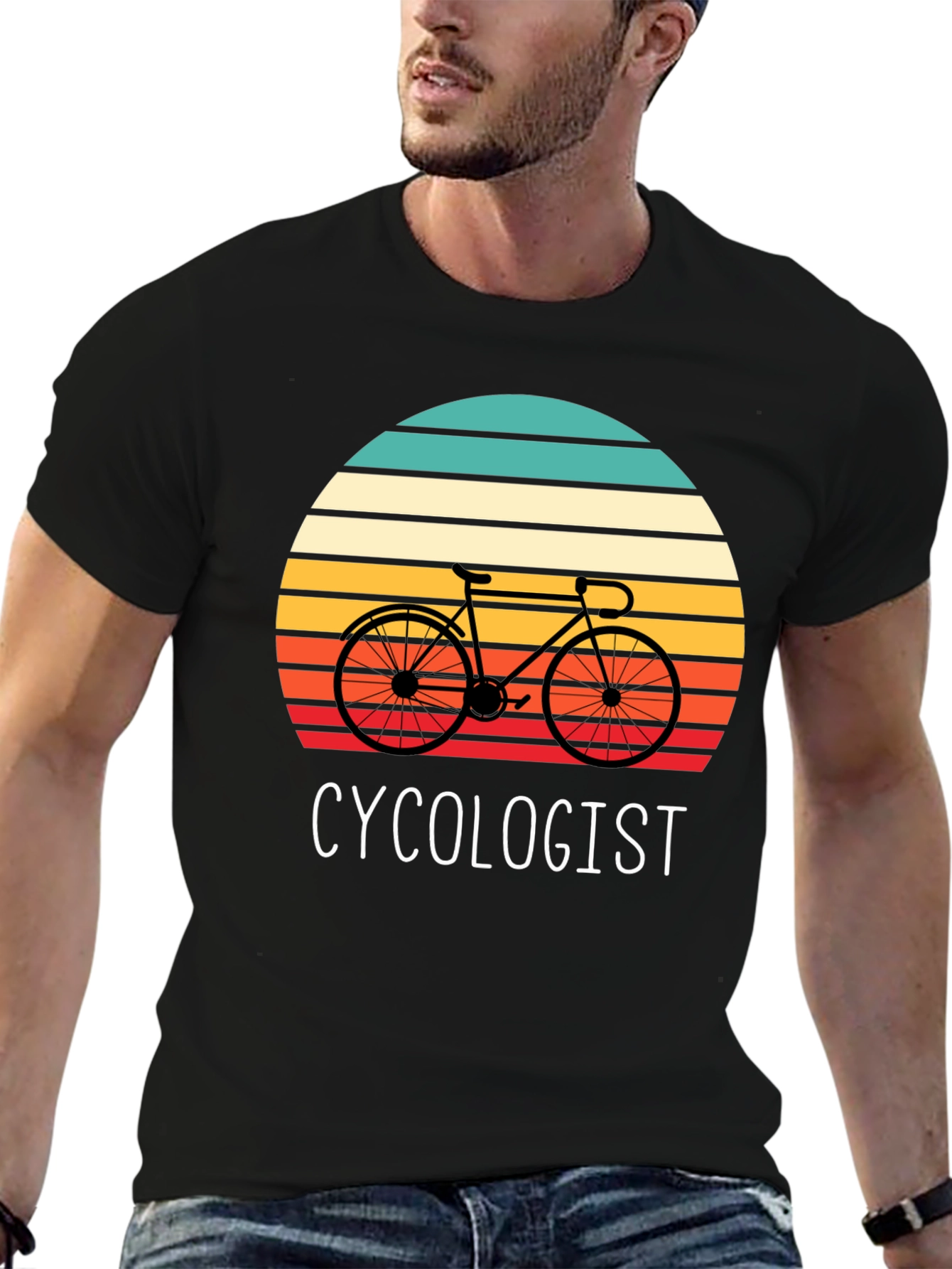Cycologist T-Shirt - Retro Cycling Design