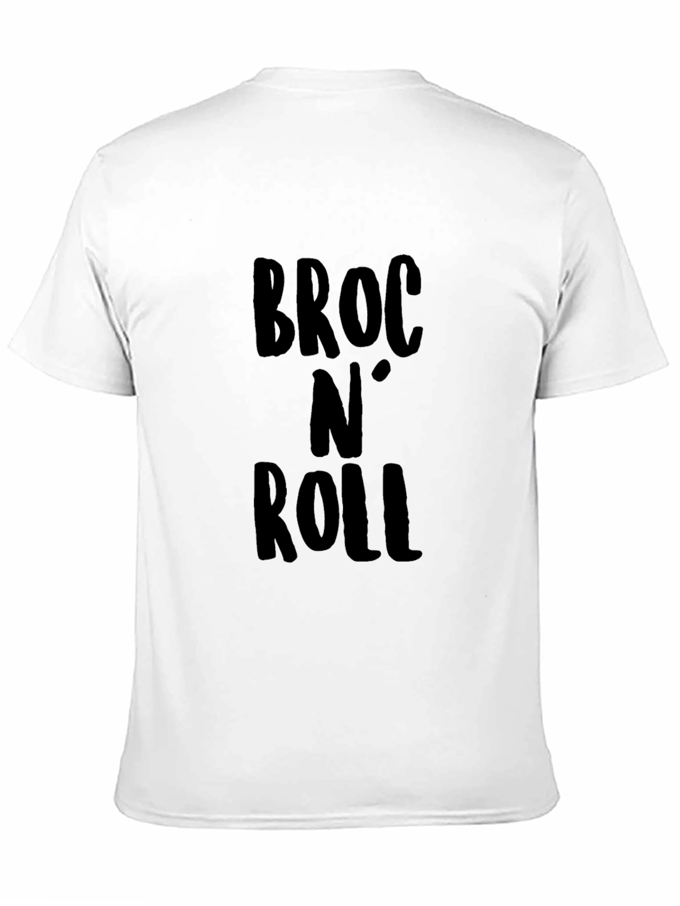 Broc N Roll Graphic T-Shirt - Black Casual Tee